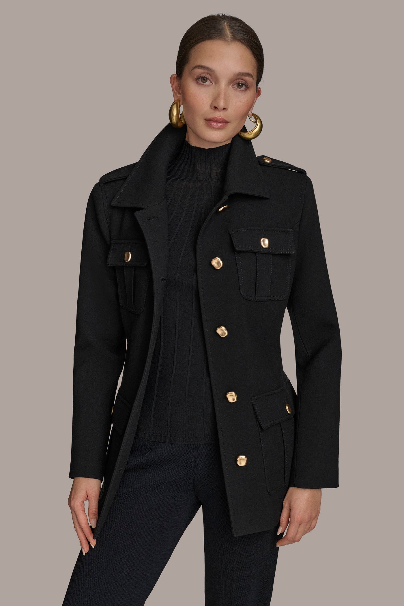 BELTED MILITARY BLAZER VIEW 3 | Sale Blazers BELTED MILITARY BLAZER VIEW 3 | Sale Blazers