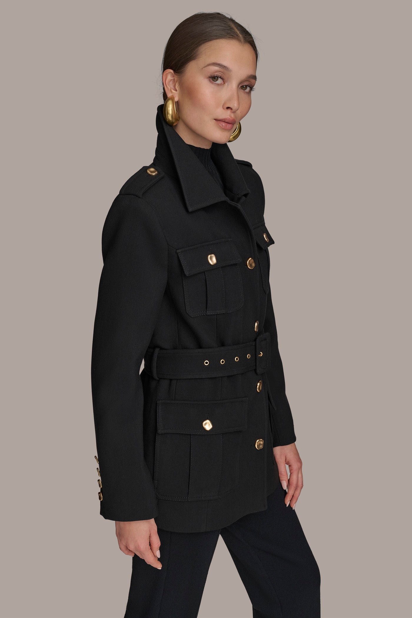 BELTED MILITARY BLAZER VIEW 4 | Sale Blazers BELTED MILITARY BLAZER VIEW 4 | Sale Blazers