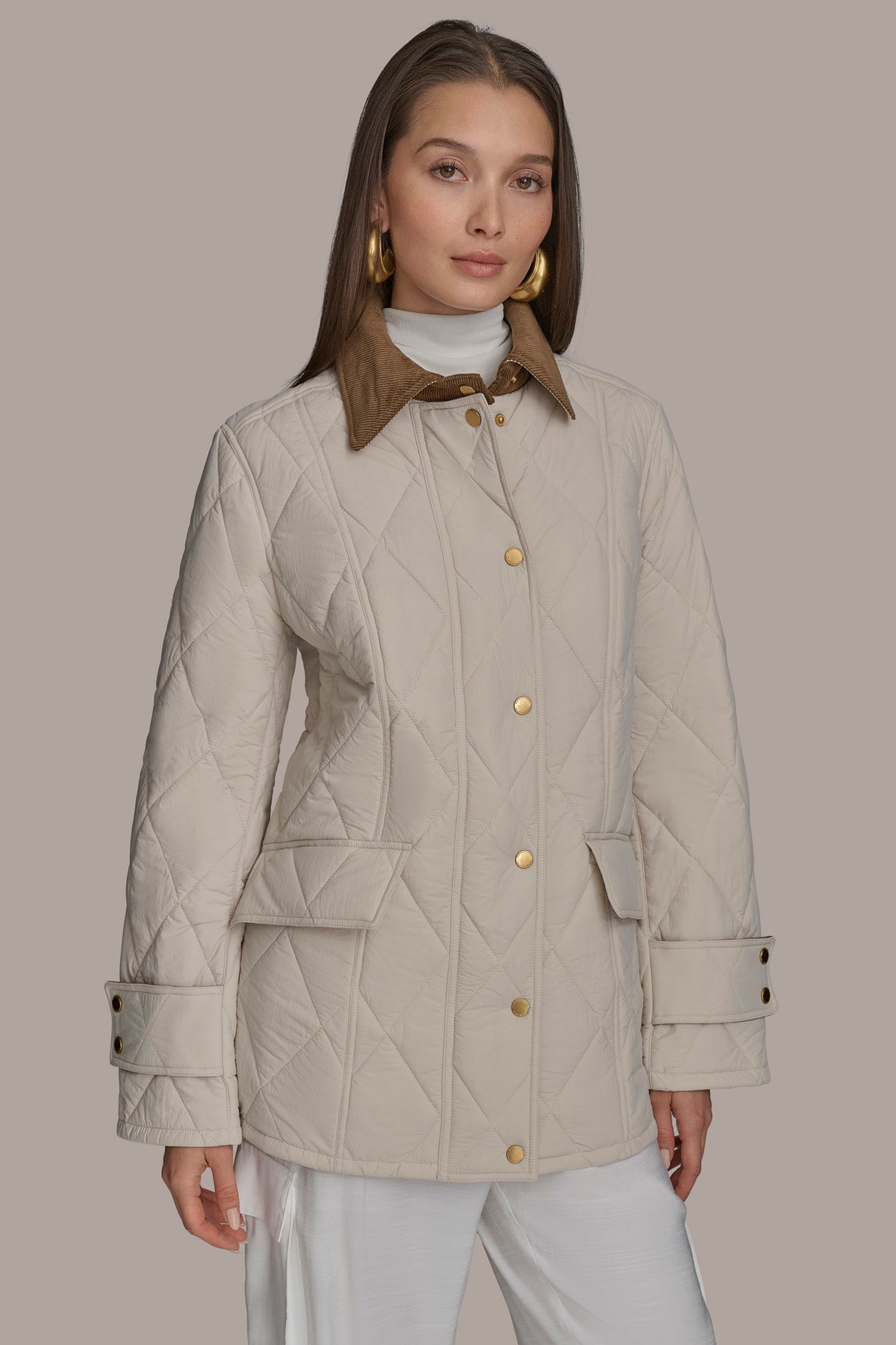 QUILTED BARN JACKET | View 1 | Coats & Jackets QUILTED BARN JACKET | View 1 | Coats & Jackets