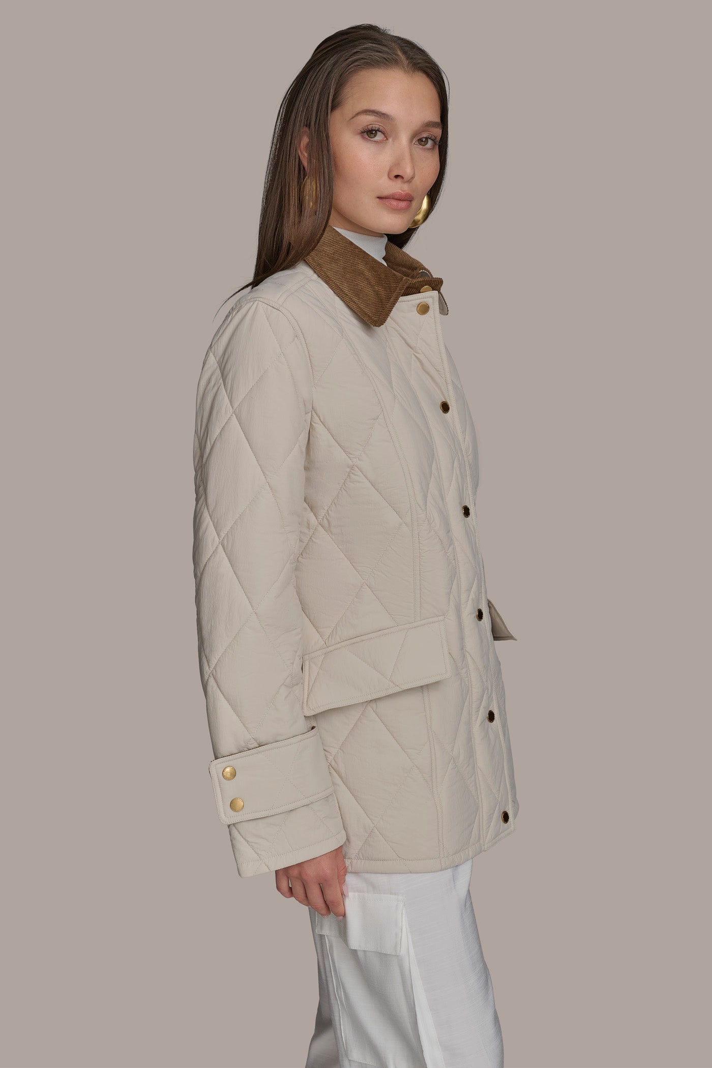 QUILTED BARN JACKET VIEW 3 | Coats & Jackets QUILTED BARN JACKET VIEW 3 | Coats & Jackets