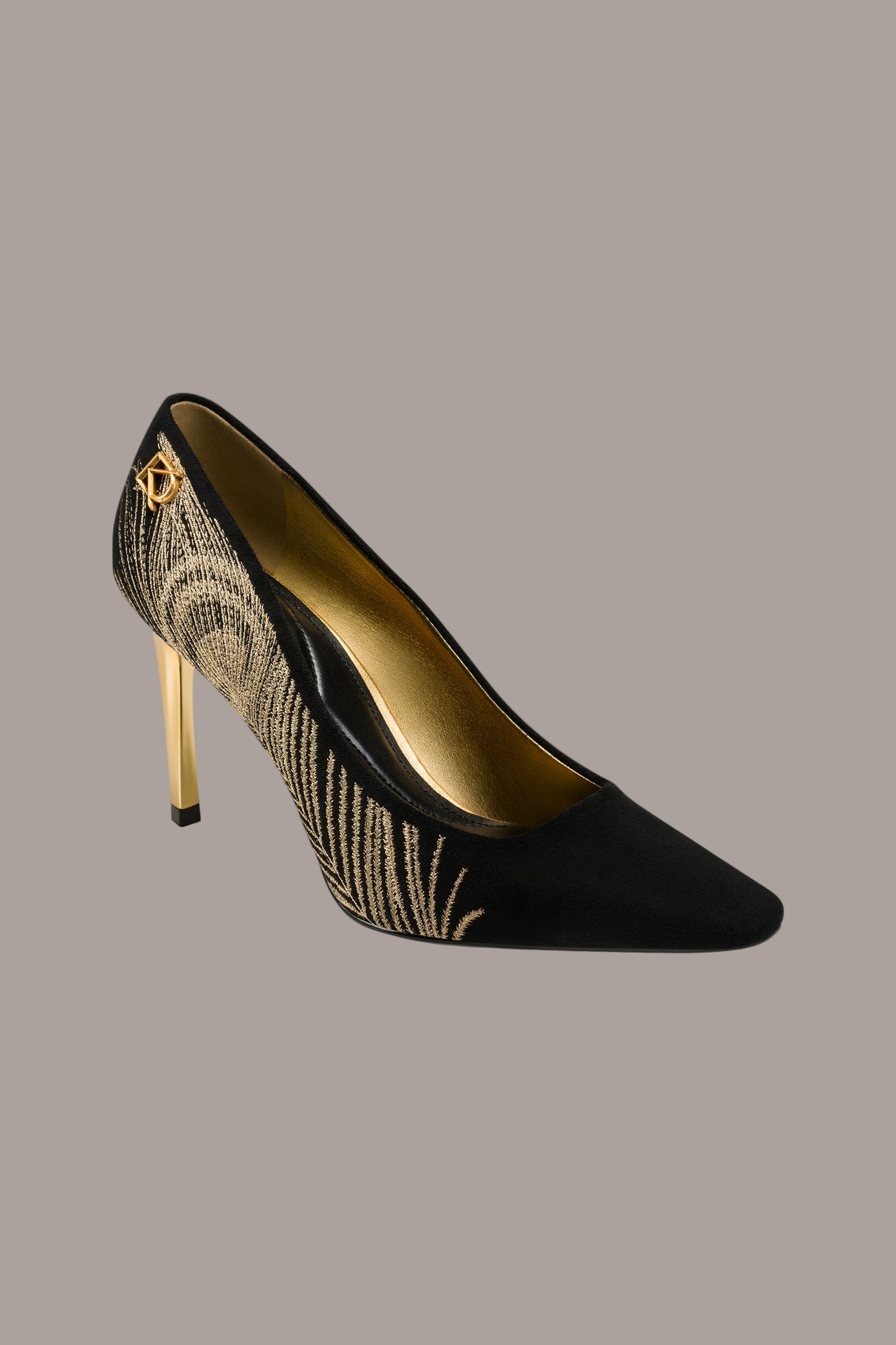 SAVITA EMBROIDERED HIGH PUMP VIEW 1 | Shoes SAVITA EMBROIDERED HIGH PUMP VIEW 1 | Shoes