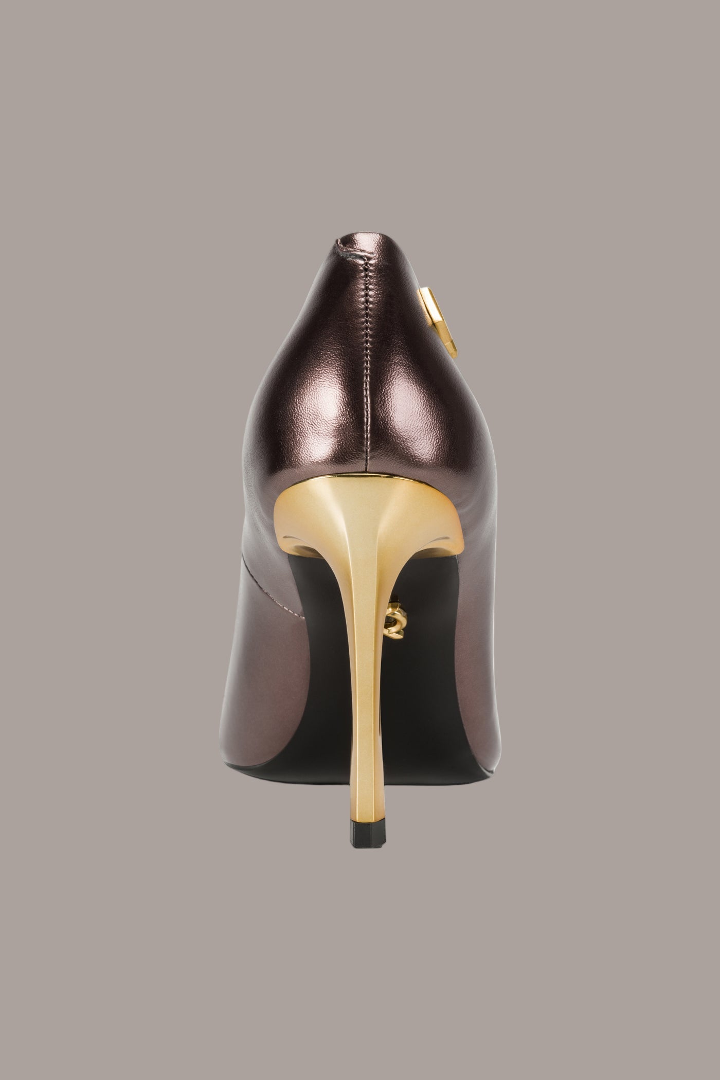 SAVITA LOGO-EMBELLISHED HIGH PUMP VIEW 4 SAVITA LOGO-EMBELLISHED HIGH PUMP VIEW 4