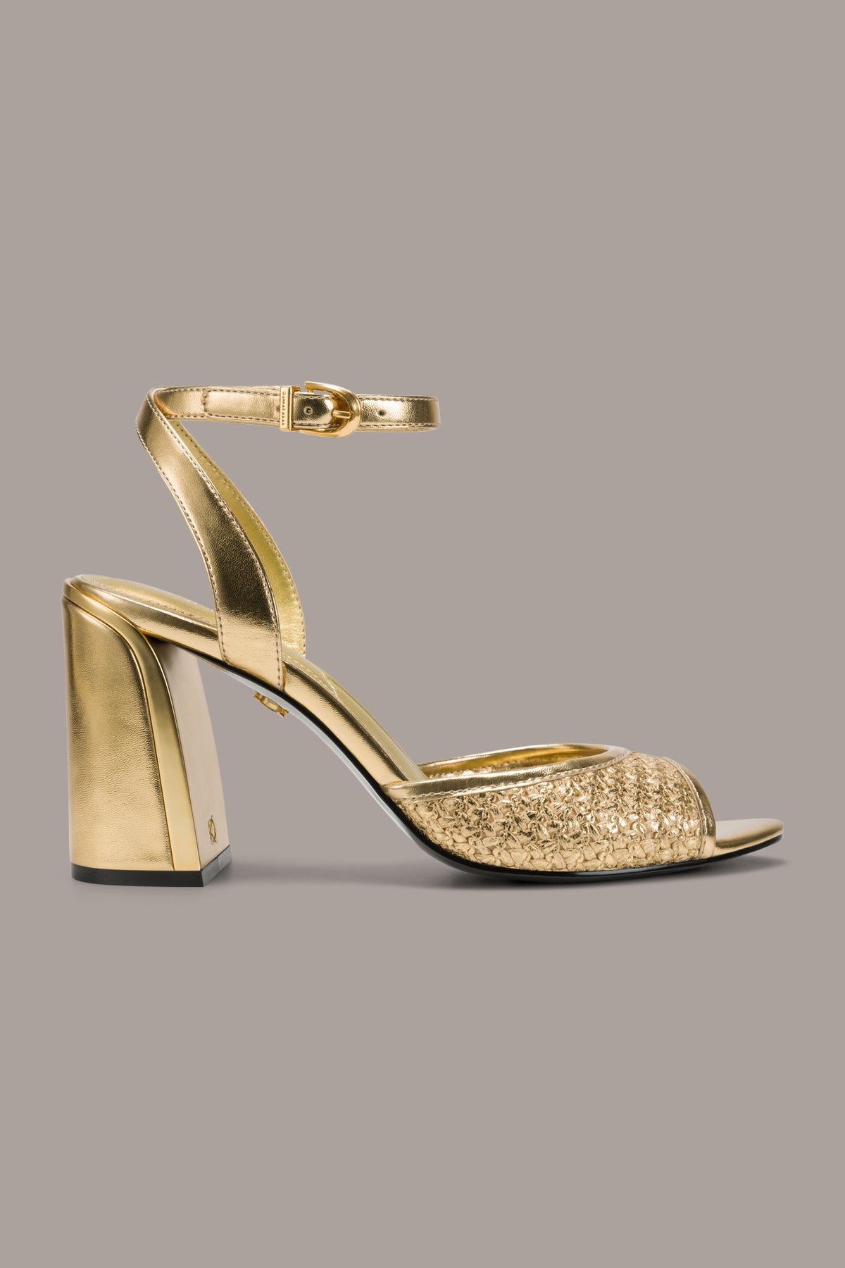 partay puff metallic ankle strap dress sandals Steve Madden Partay Sandal