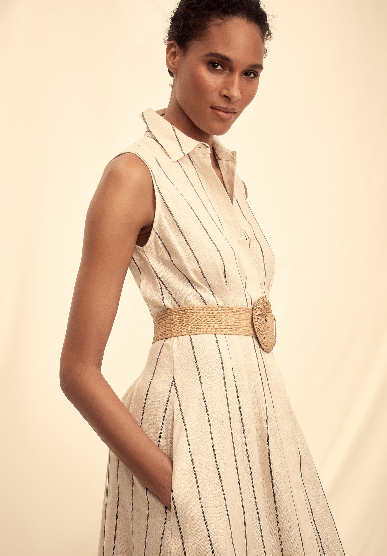 Floral Sequin Mesh Gown | Donna Karan