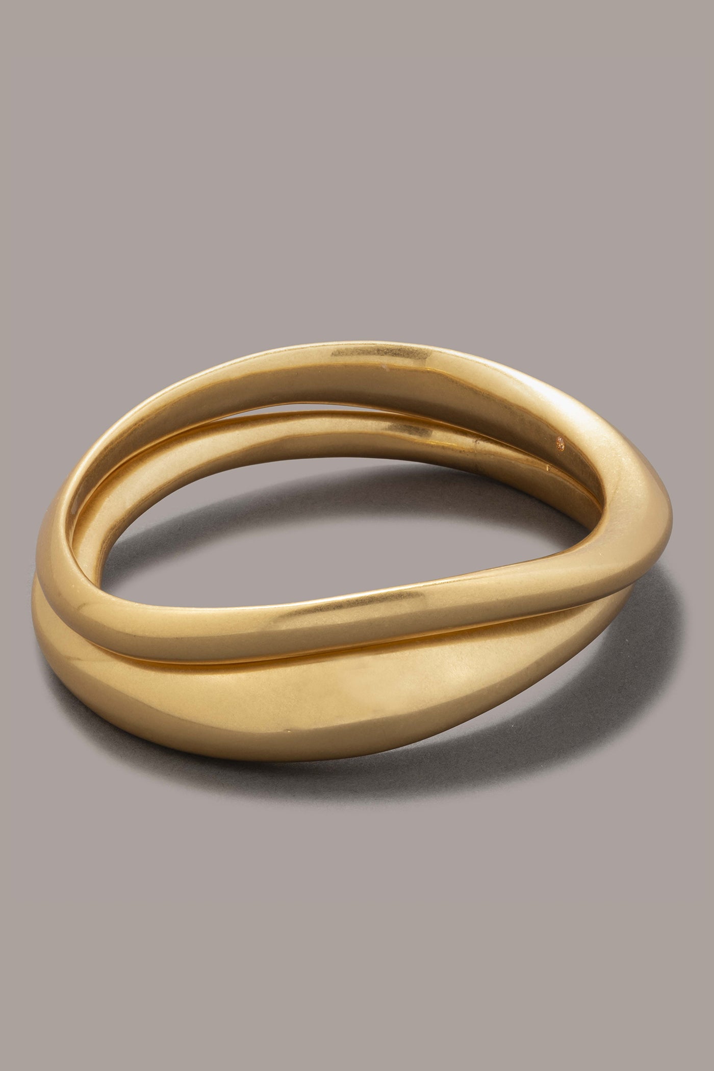 ORGANIC MOLTEN BANGLE BRACELETS VIEW 3 | Jewelry