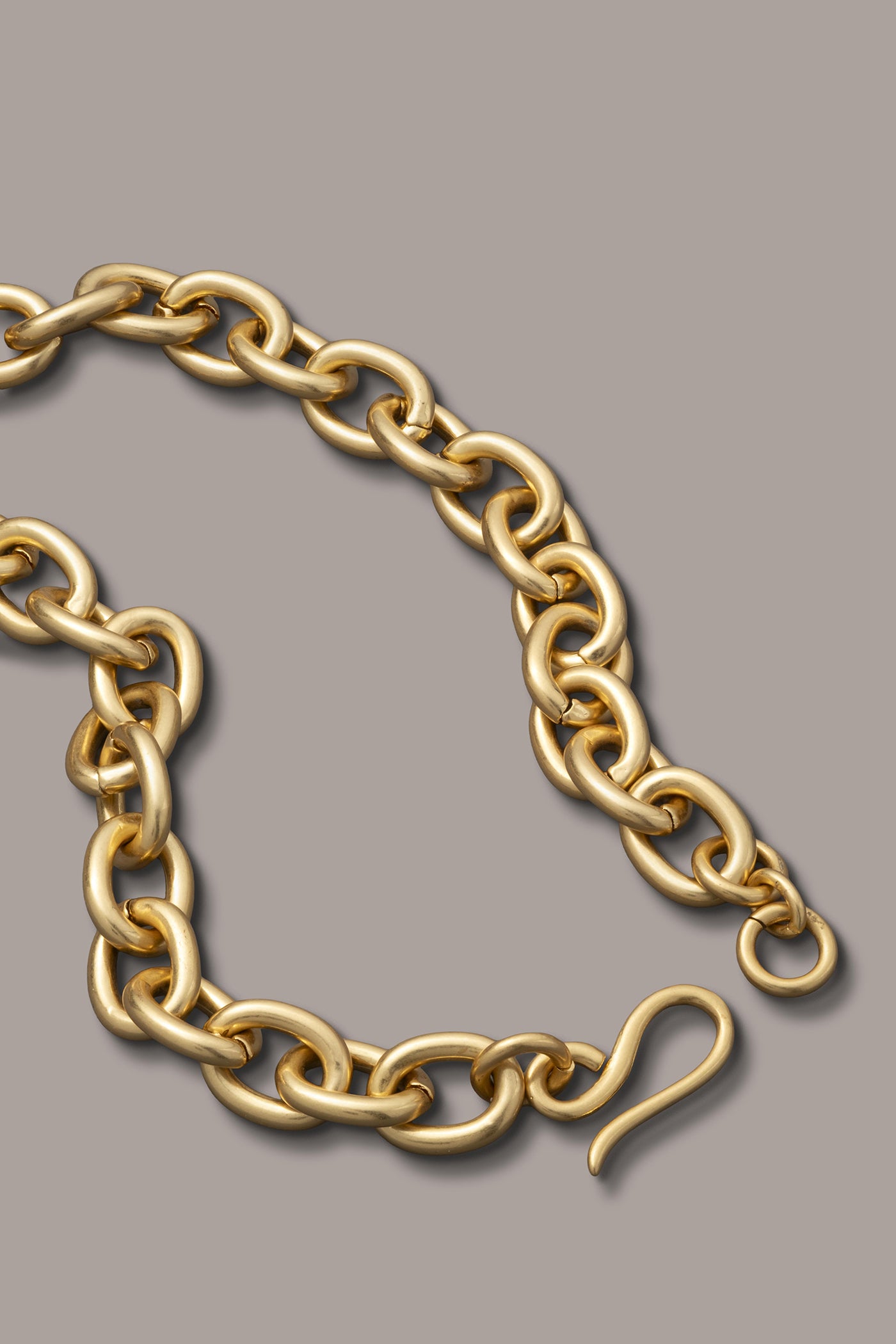 CHAIN LINK COLLAR NECKLACE VIEW 4 | Necklaces