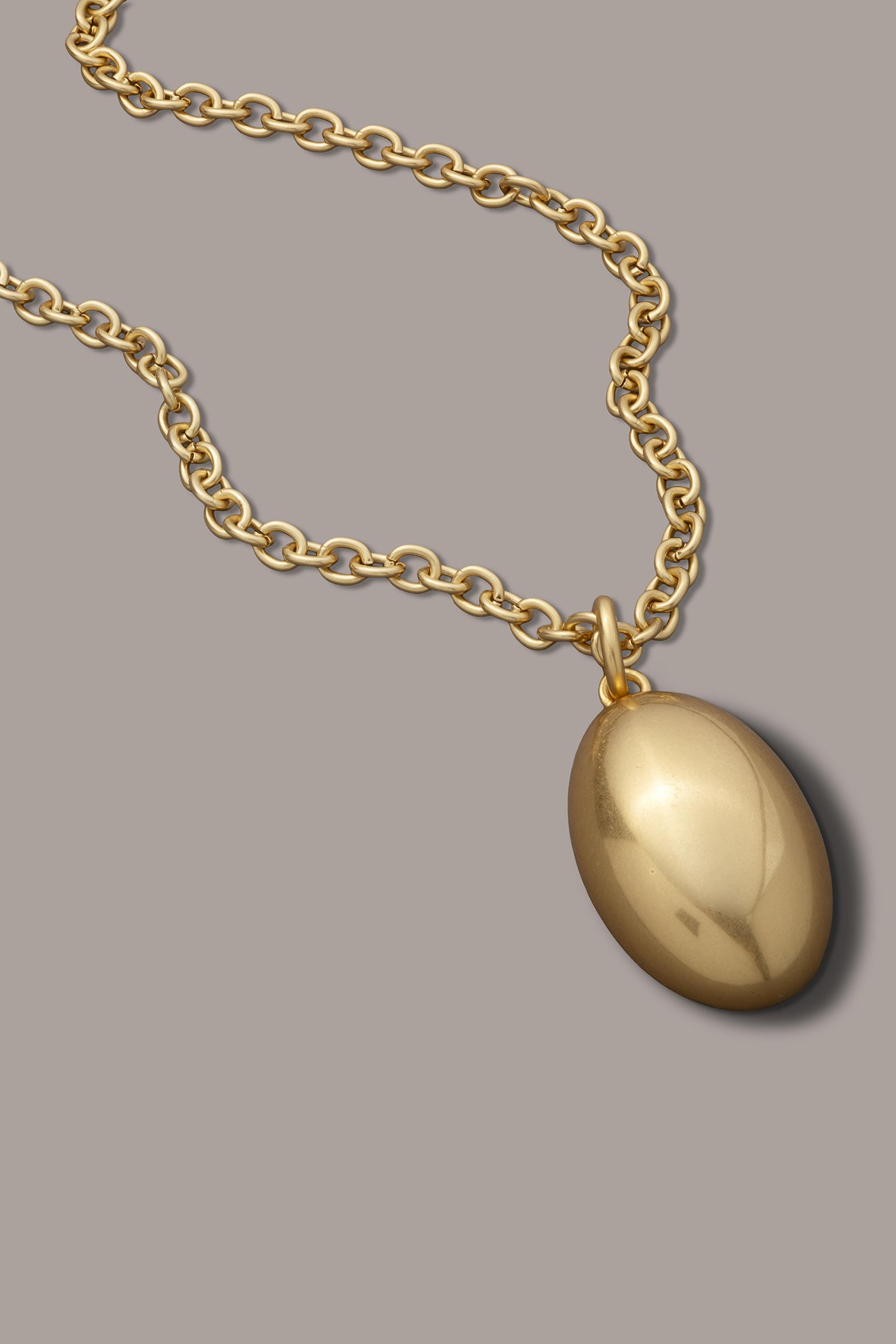 LONG PEBBLE PENDANT NECKLACE VIEW 3 | Jewelry