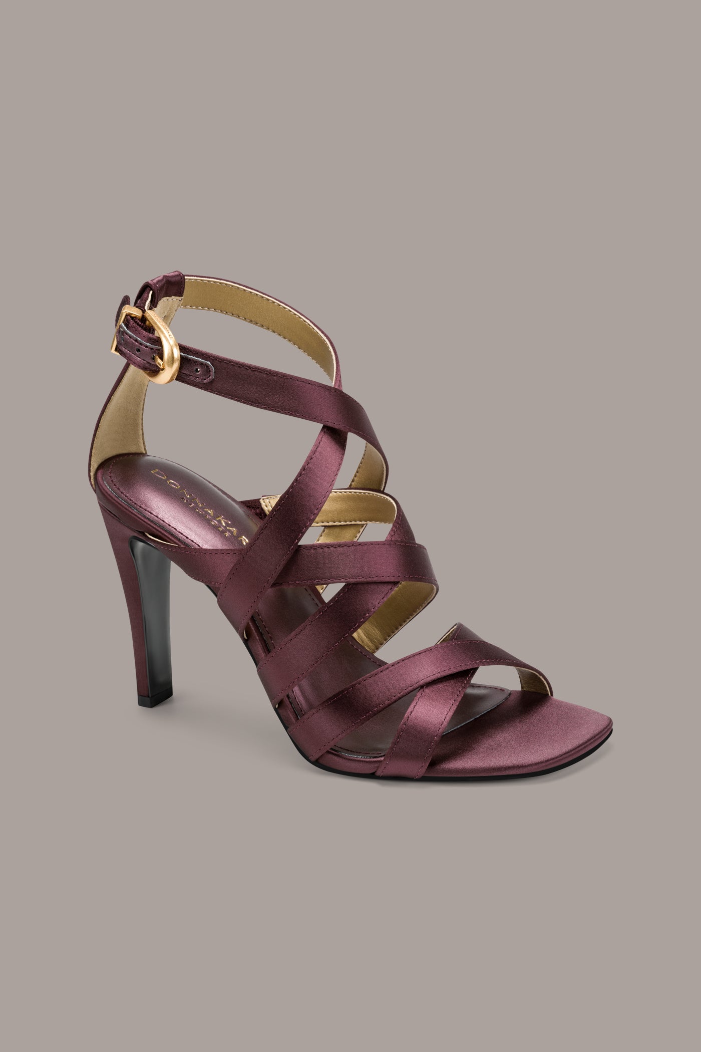 BRIARROSE SATIN SANDAL VIEW 1