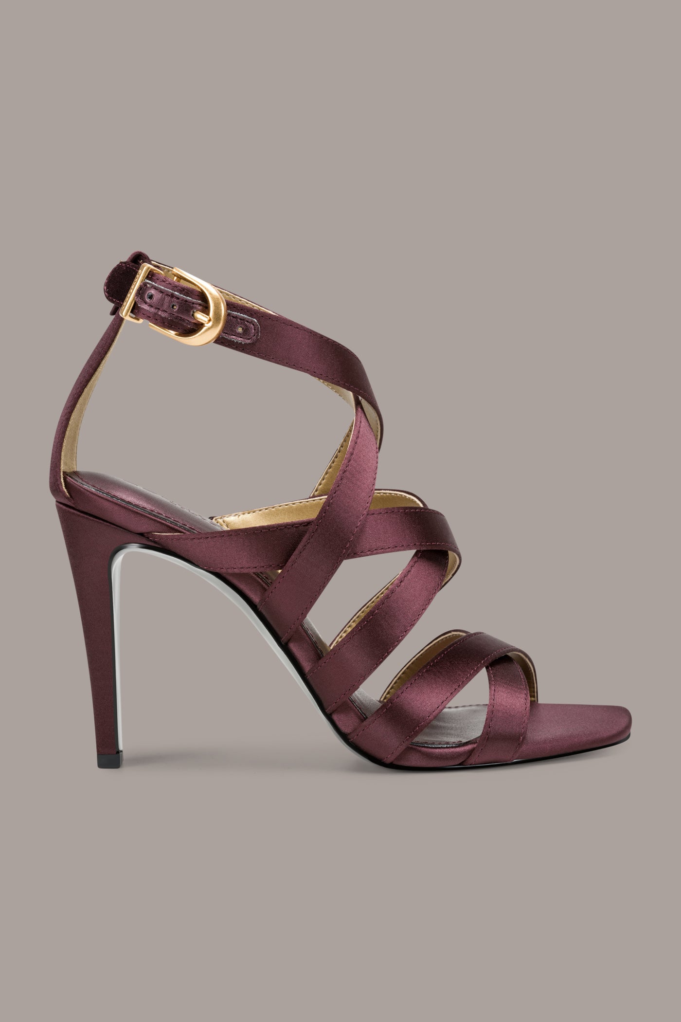 BRIARROSE SATIN SANDAL VIEW 3
