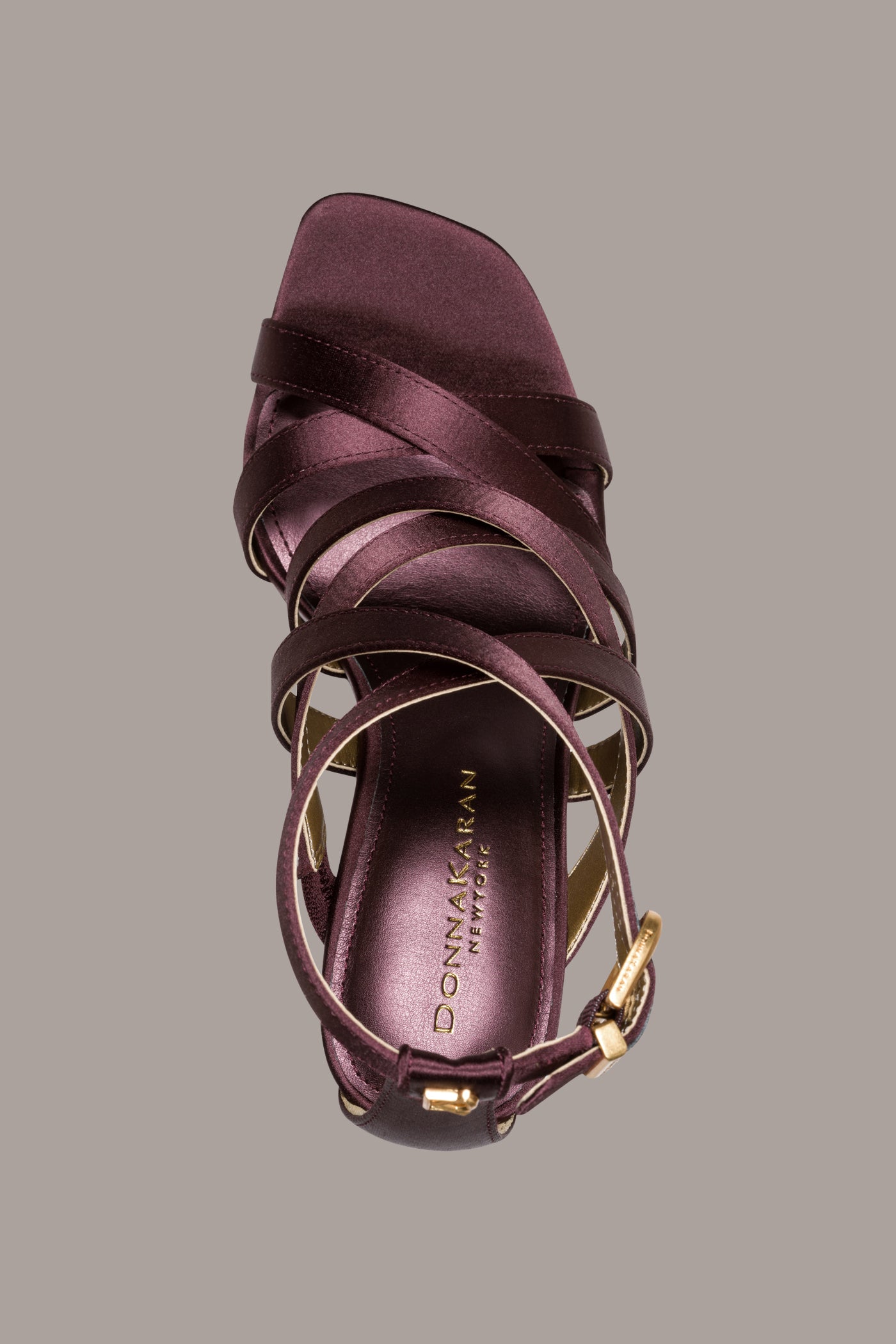 BRIARROSE SATIN SANDAL VIEW 2