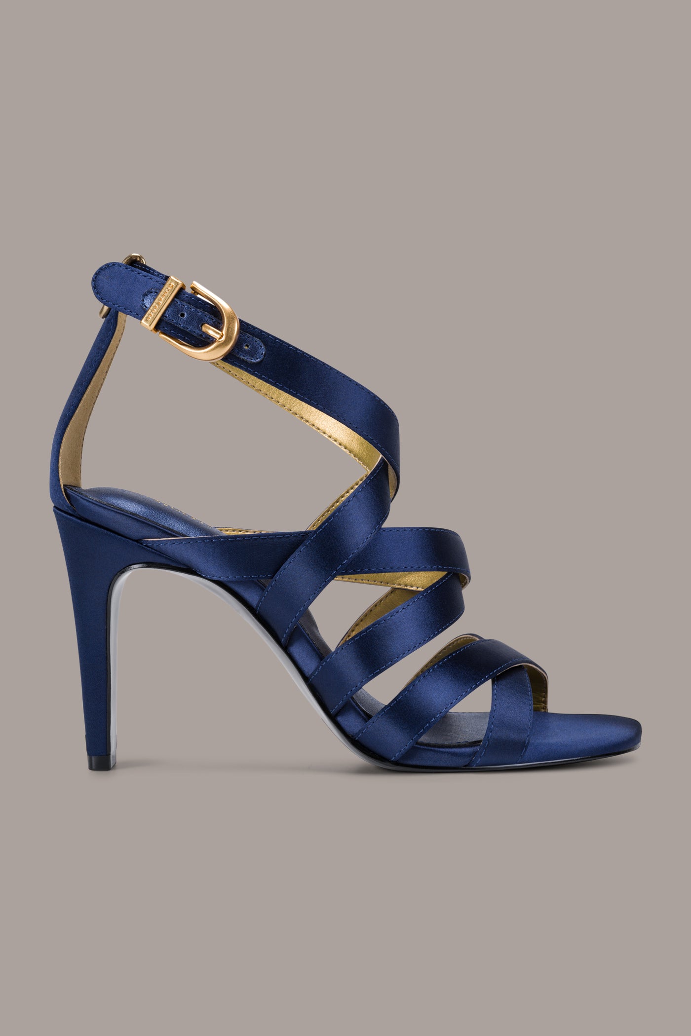 BRIARROSE SATIN SANDAL VIEW 3 | Shoes