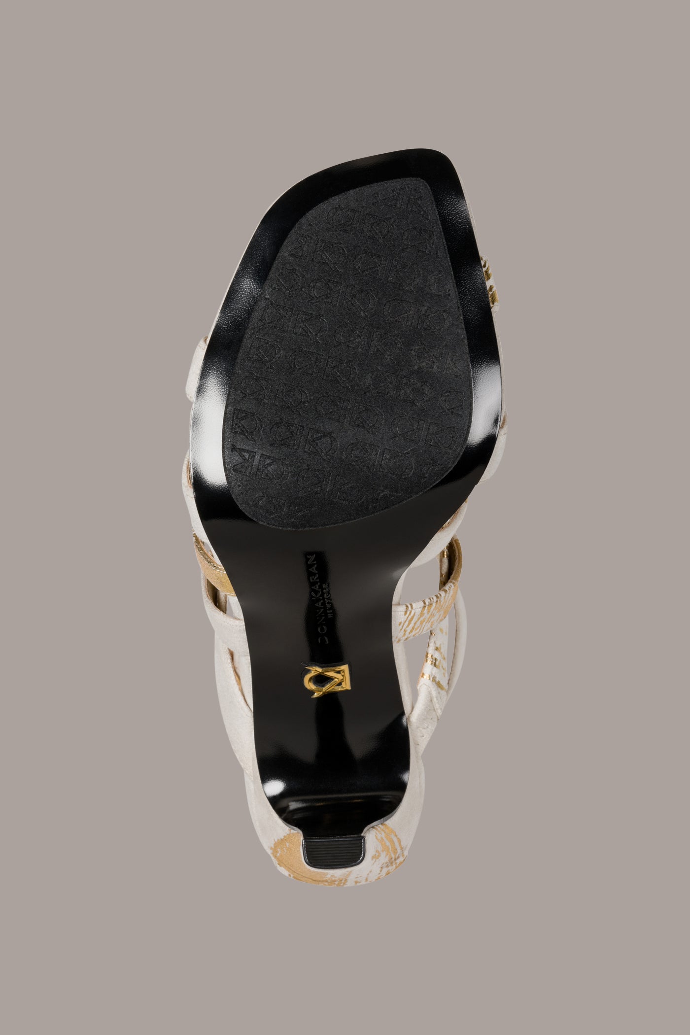 BRIARROSE METALLIC BRUSHSTROKE SANDAL VIEW 5 | Shoes