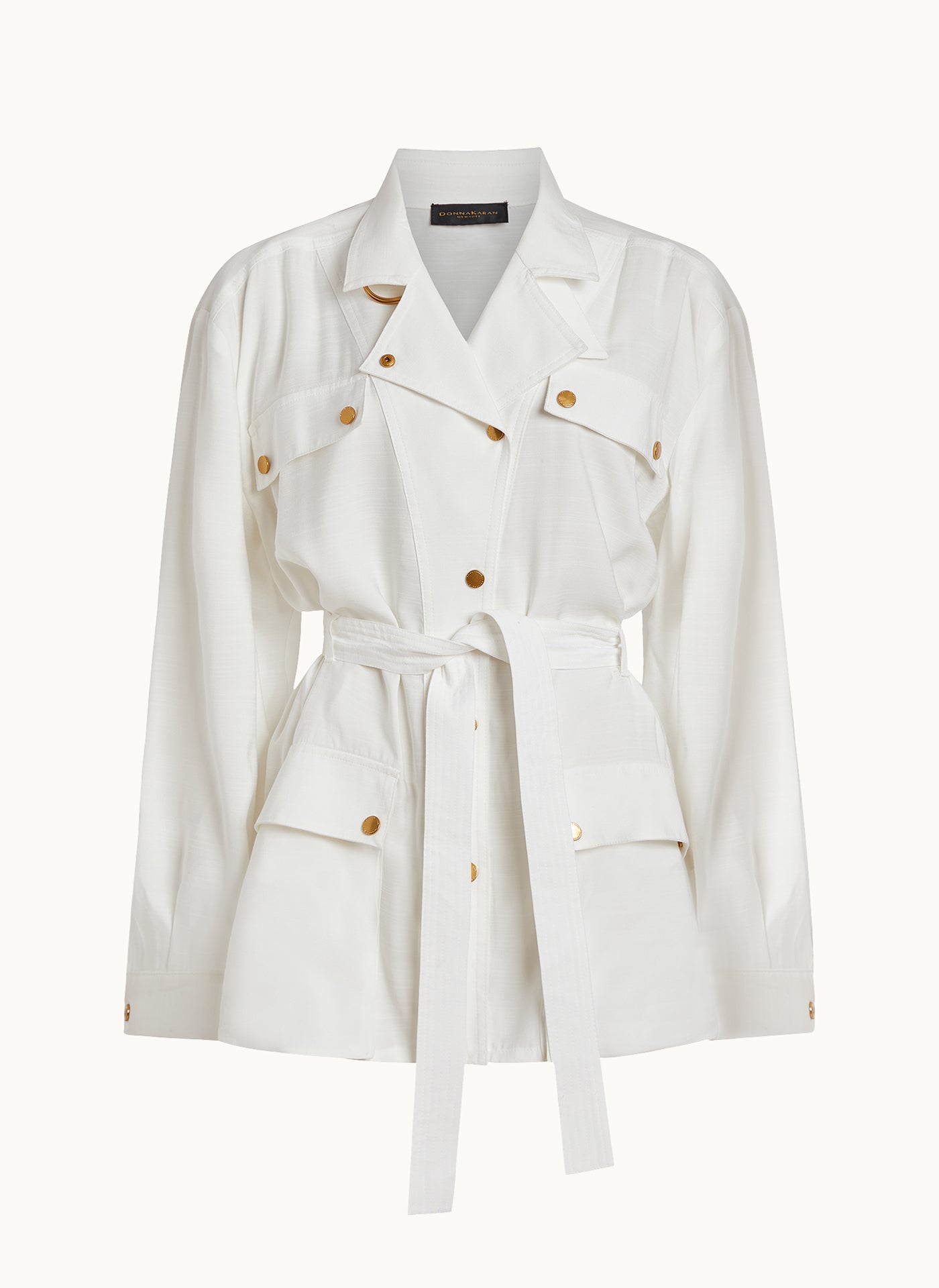 SHORT SLEEVE BELTED UTILITY JACKET VIEW 5 | Welcome Code Exclusions