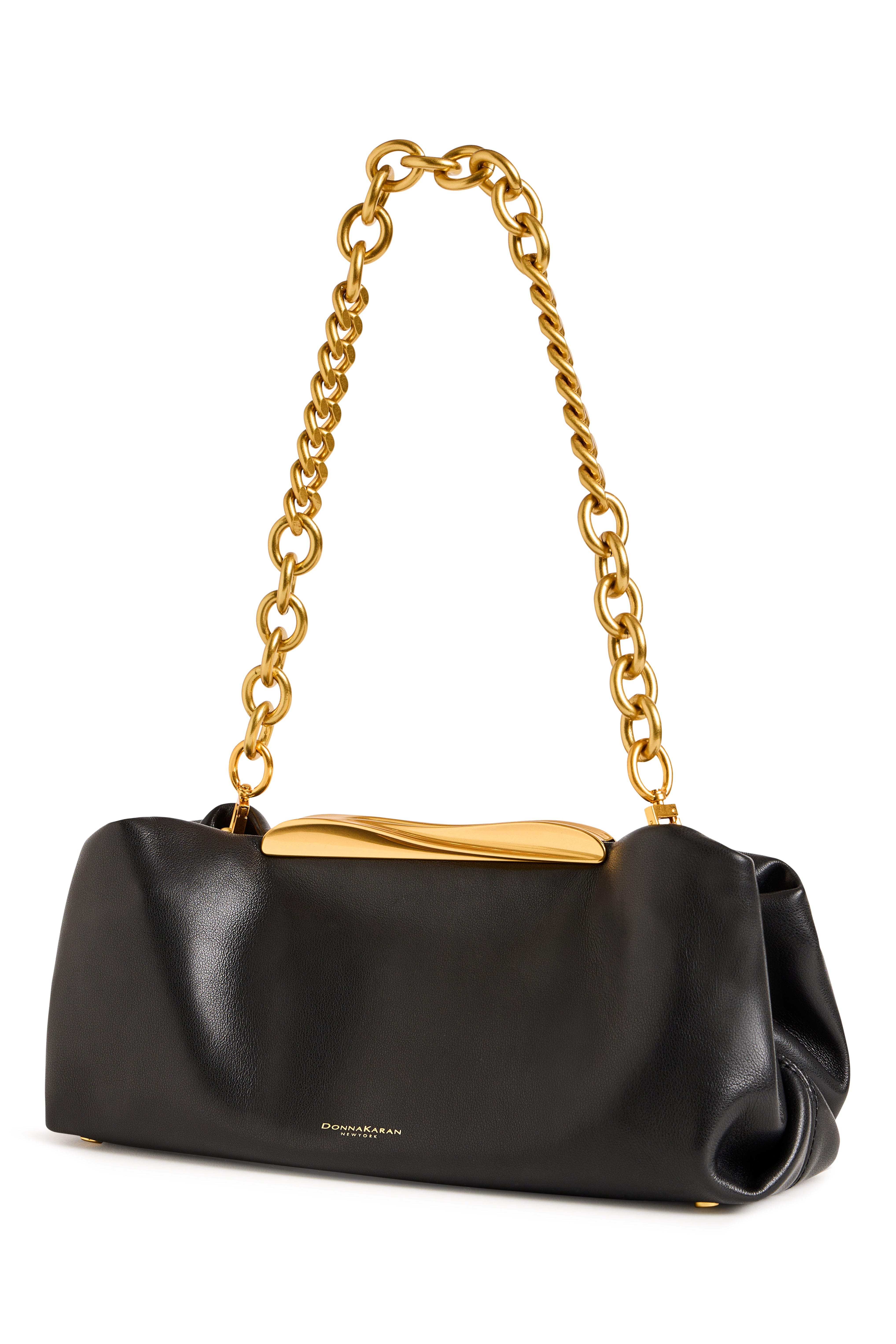 POPLIN LEATHER CLUTCH (alternate view)