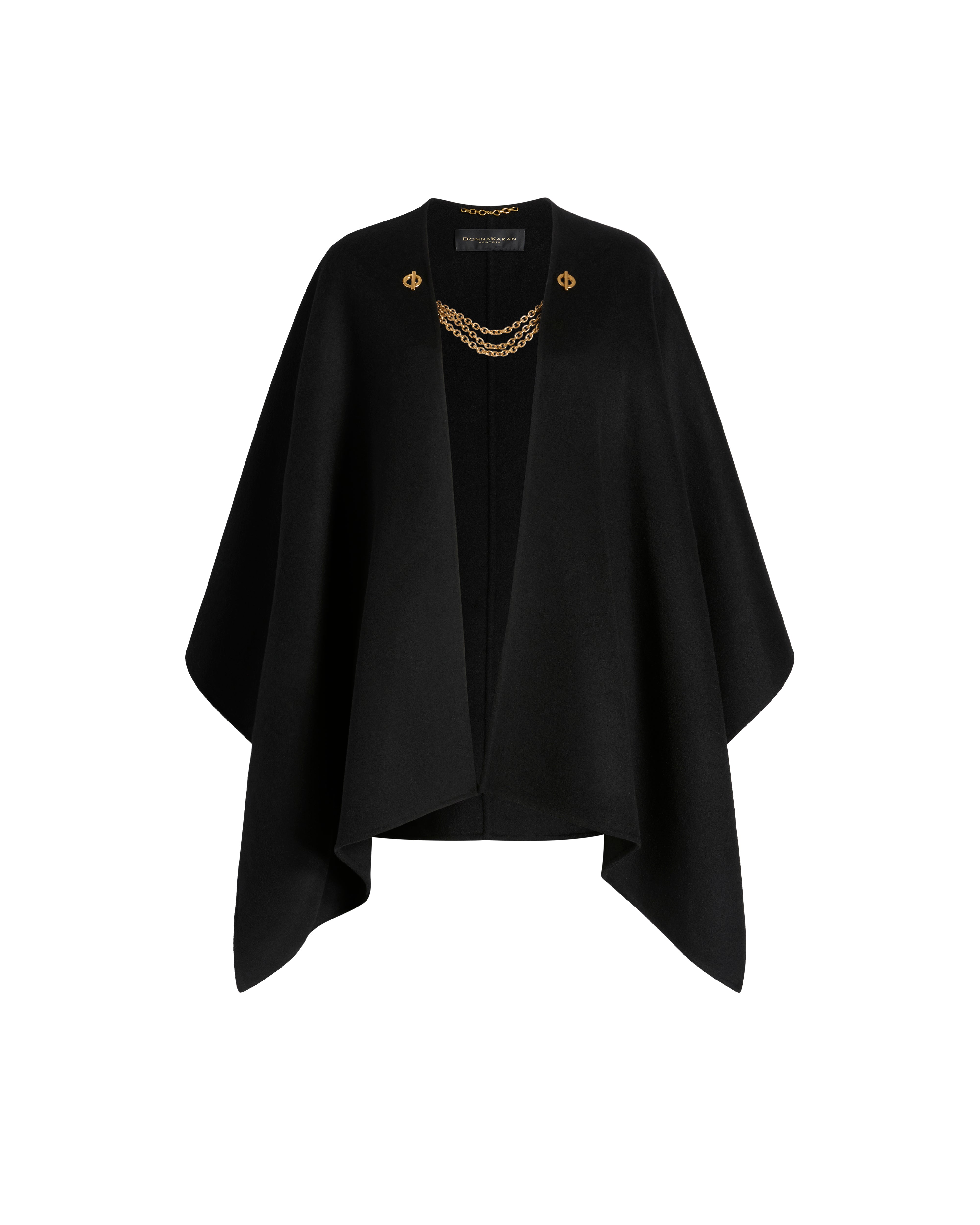 CHAIN DETAIL CAPE (alternate view)