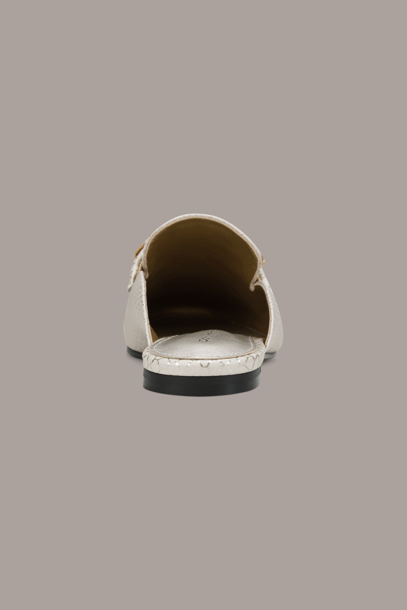 DAKOTA SNAKE EFFECT LOAFER MULE VIEW 4