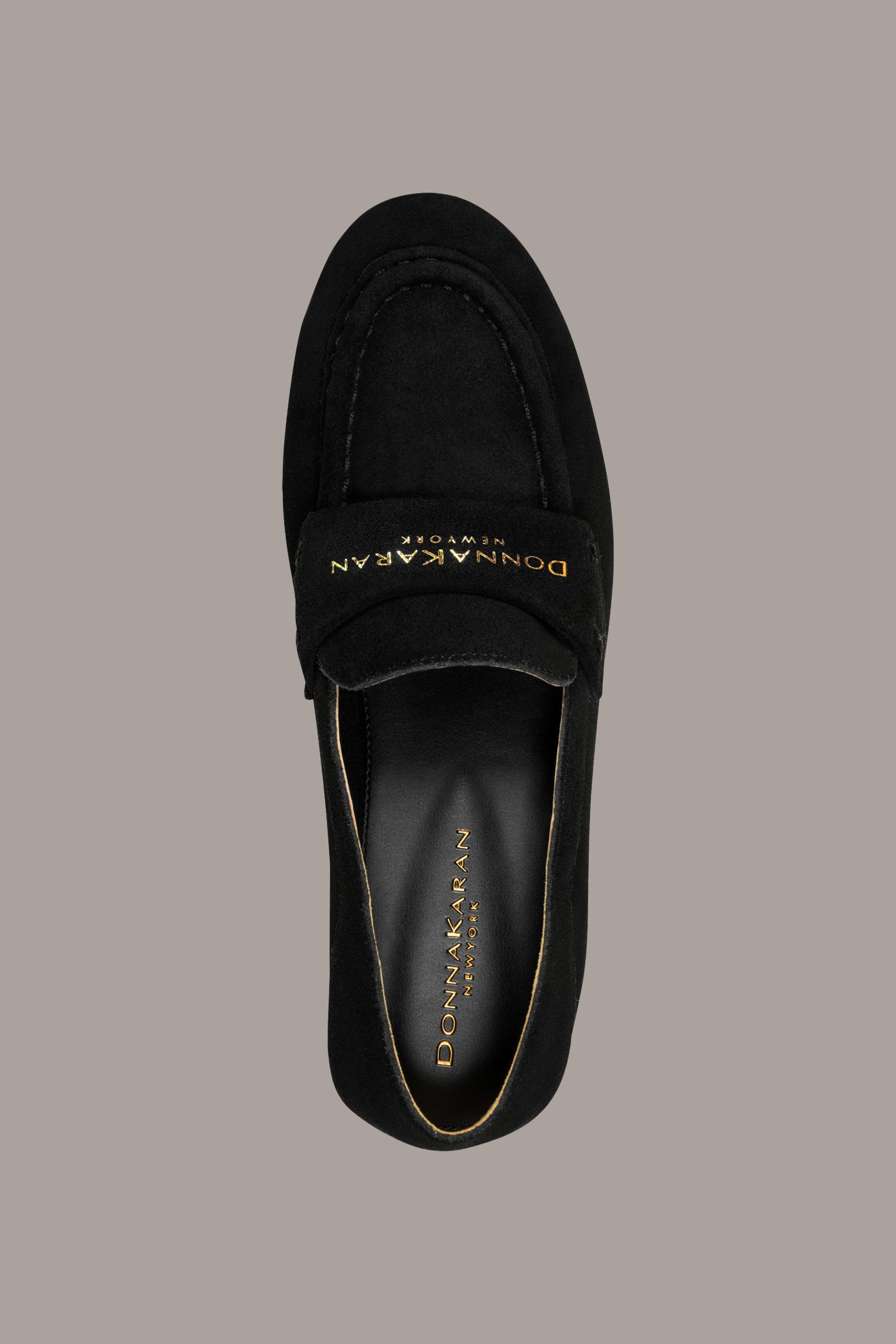 DESTINY SUEDE LOGO LOAFER VIEW 3