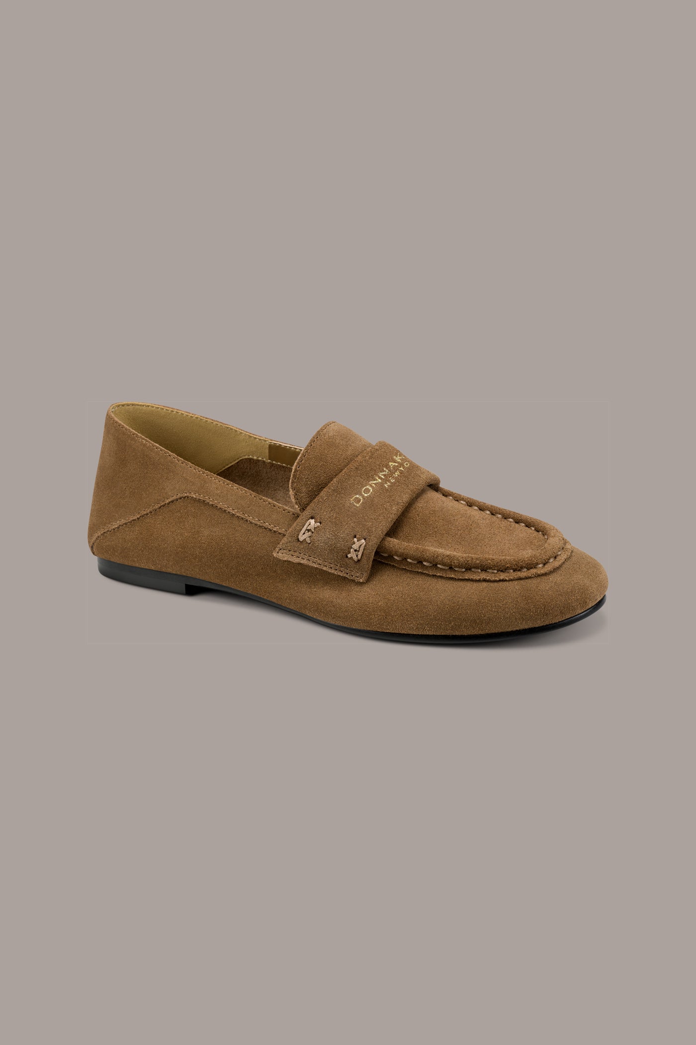 DESTINY SUEDE LOGO LOAFER VIEW 1