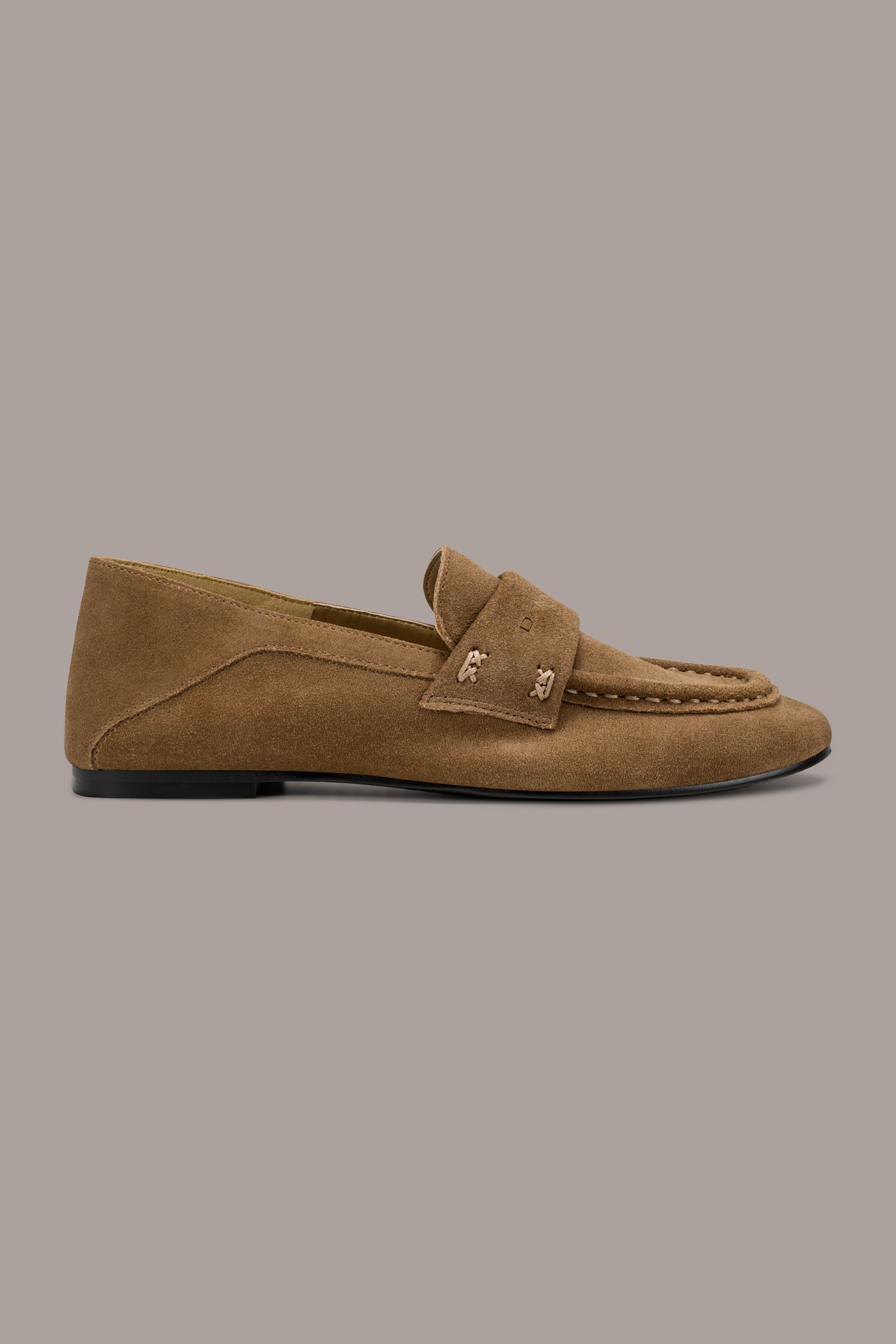 DESTINY SUEDE LOGO LOAFER VIEW 2