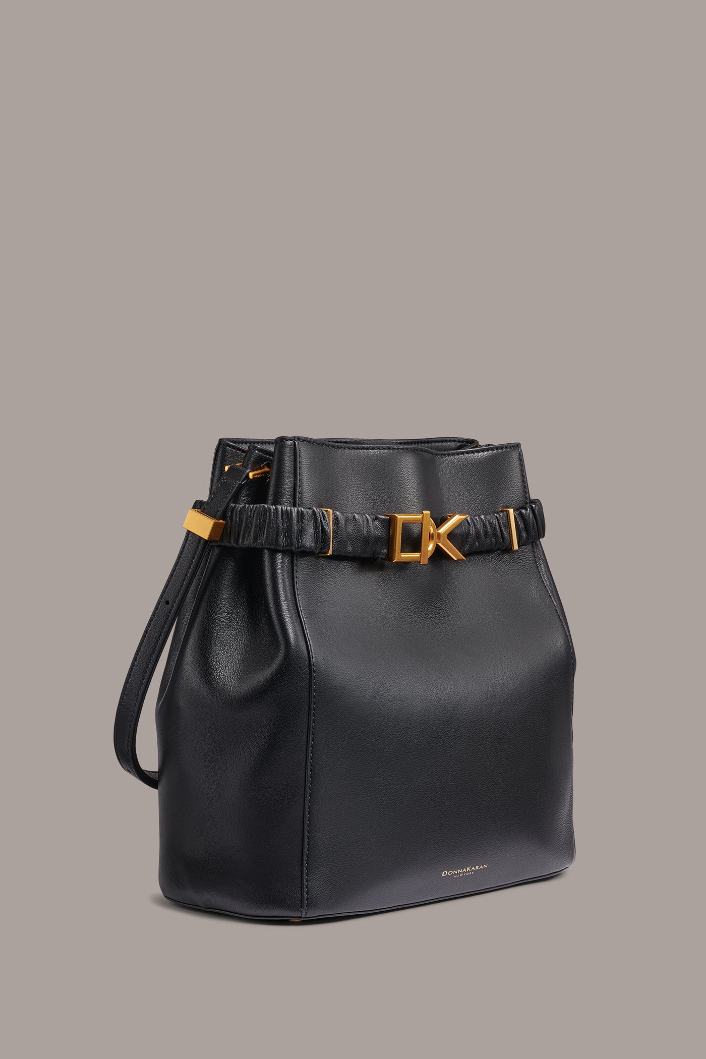 GINGHAM BUCKET BAG VIEW 3 | Bags