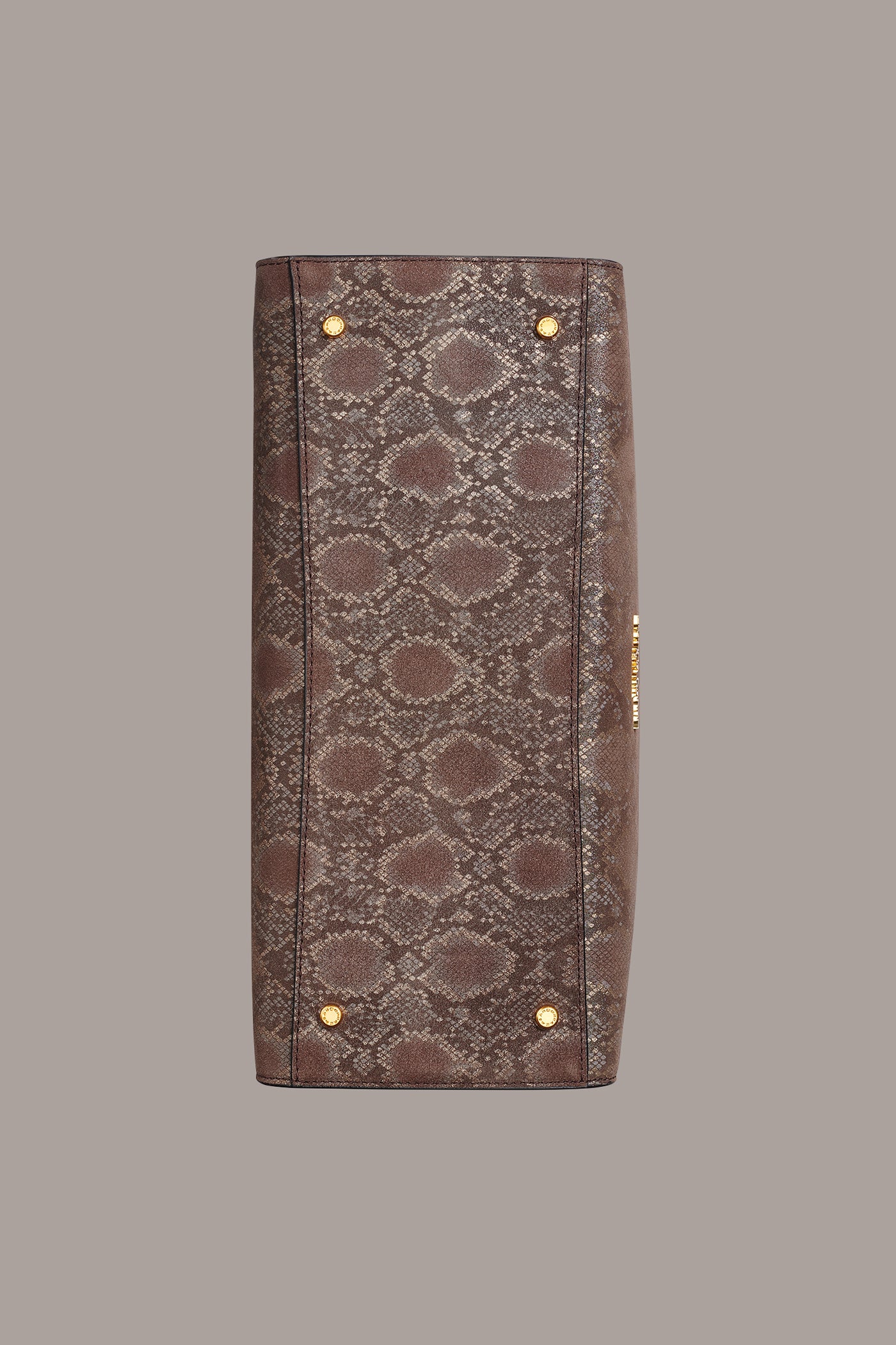 LODEN SNAKE-EFFECT SATCHEL BAG VIEW 6 | Satchels