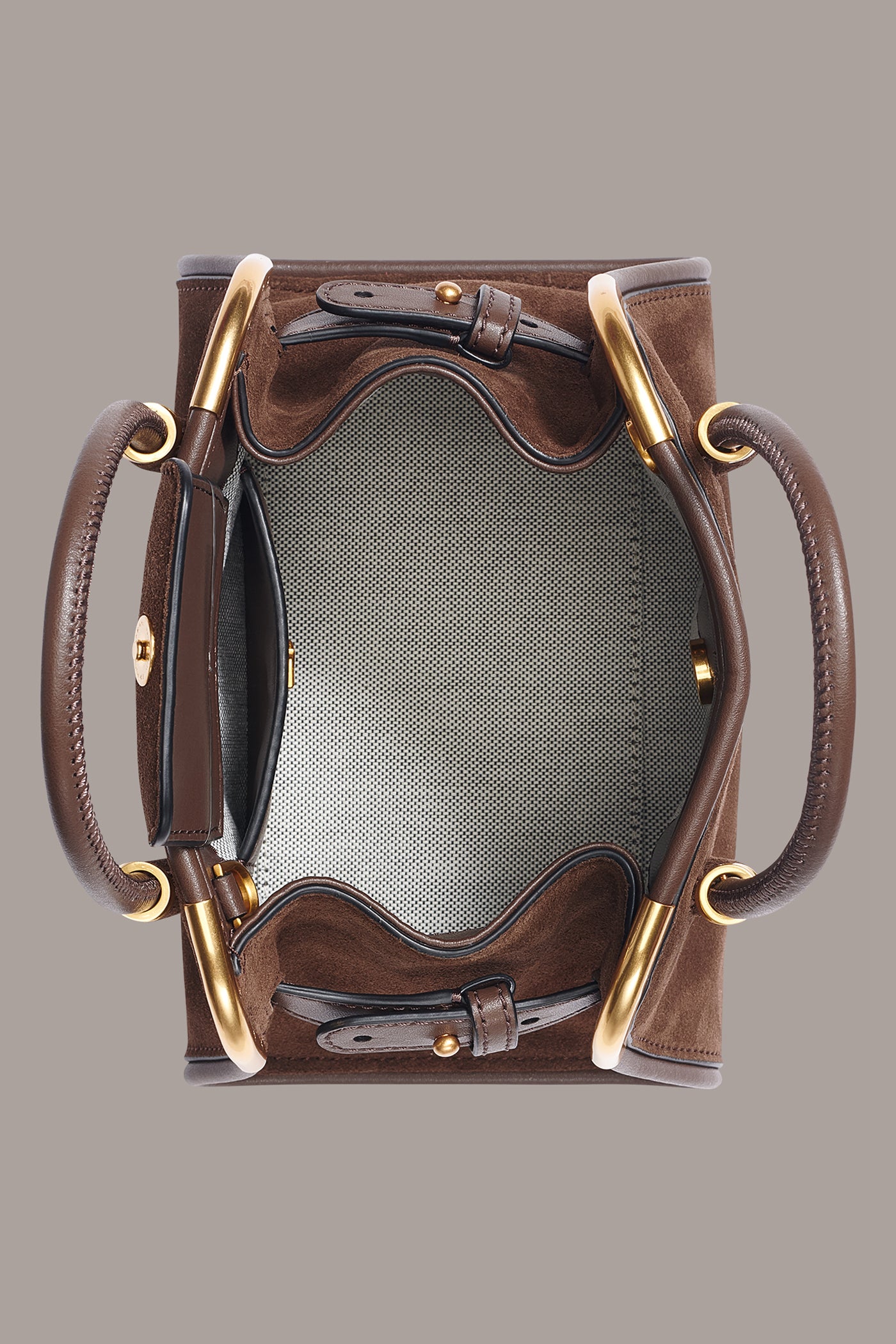 SATIN MINI SATCHEL VIEW 6 | Satchels