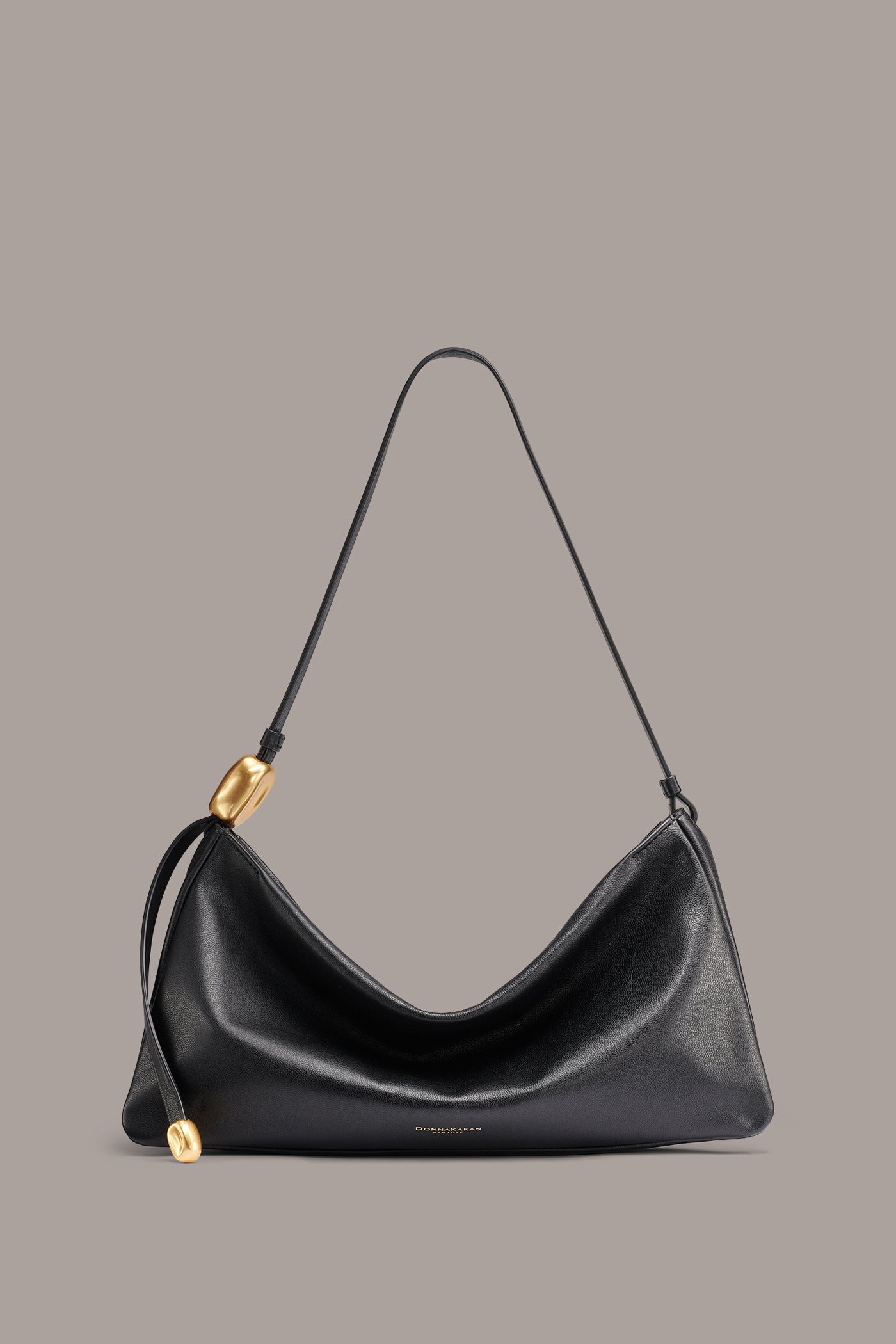 VELVET SUEDE LARGE SHOULDER BAG | View 1 | Products