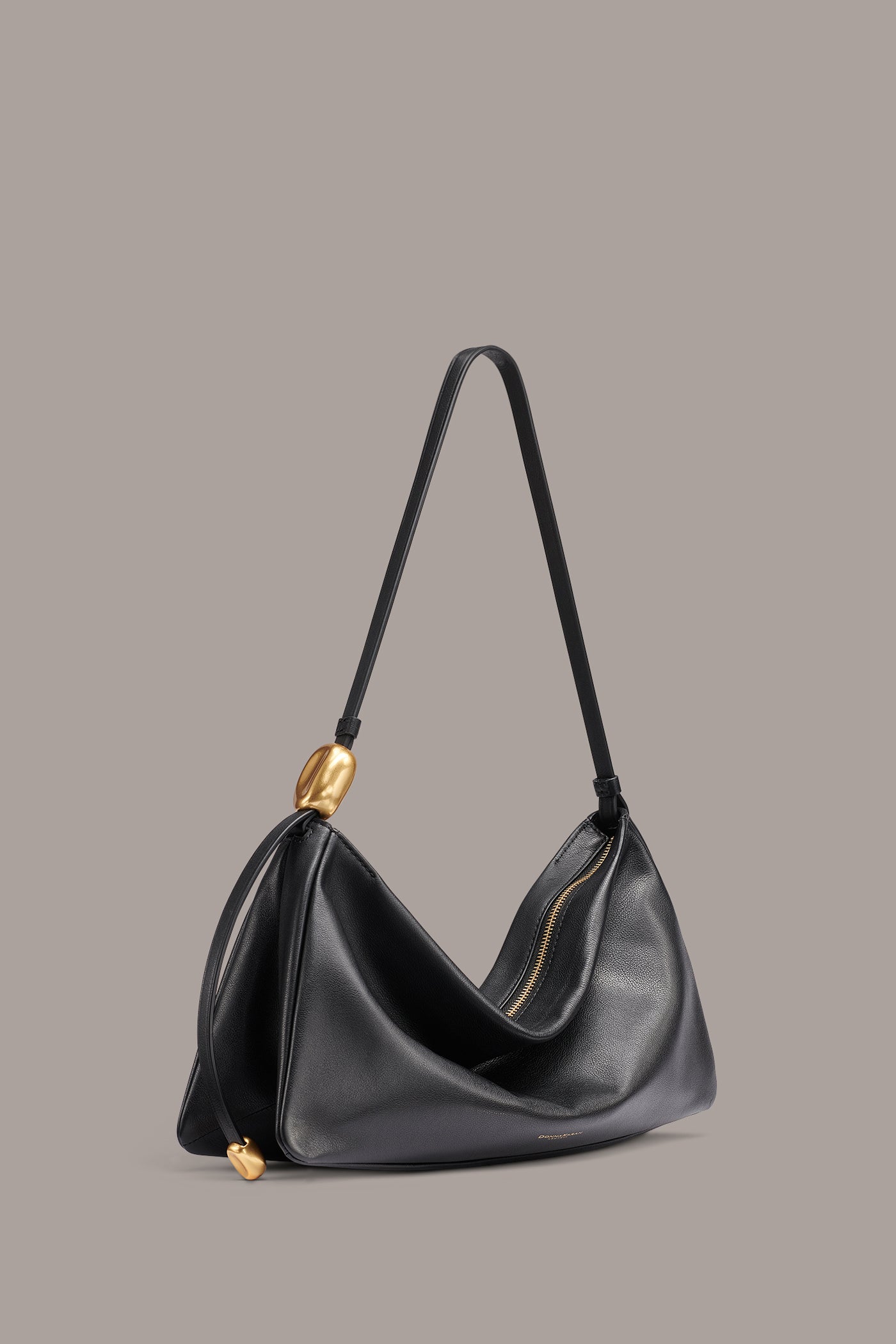 VELVET SUEDE LARGE SHOULDER BAG VIEW 4