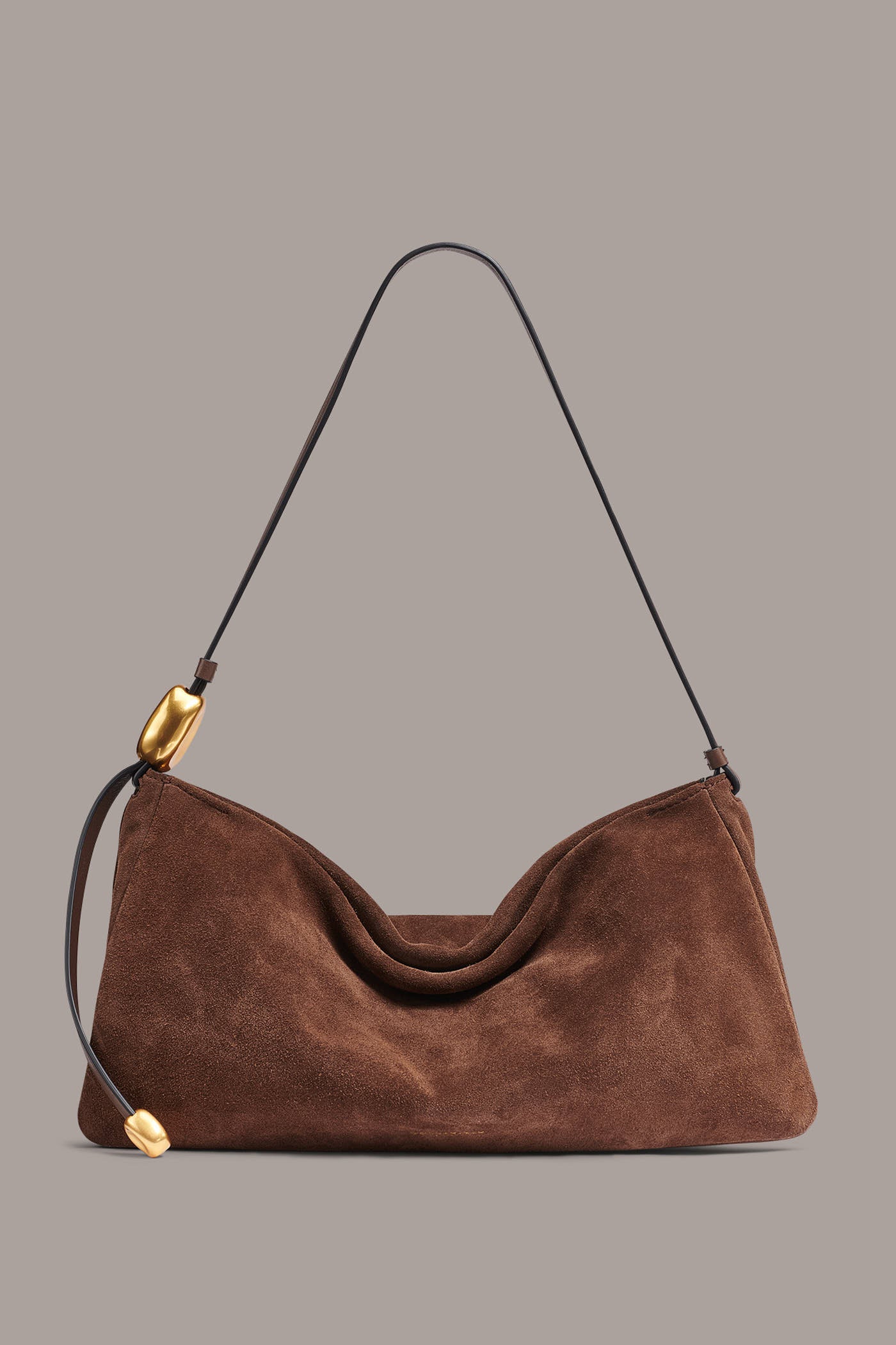 VELVET LARGE SHOULDER BAG