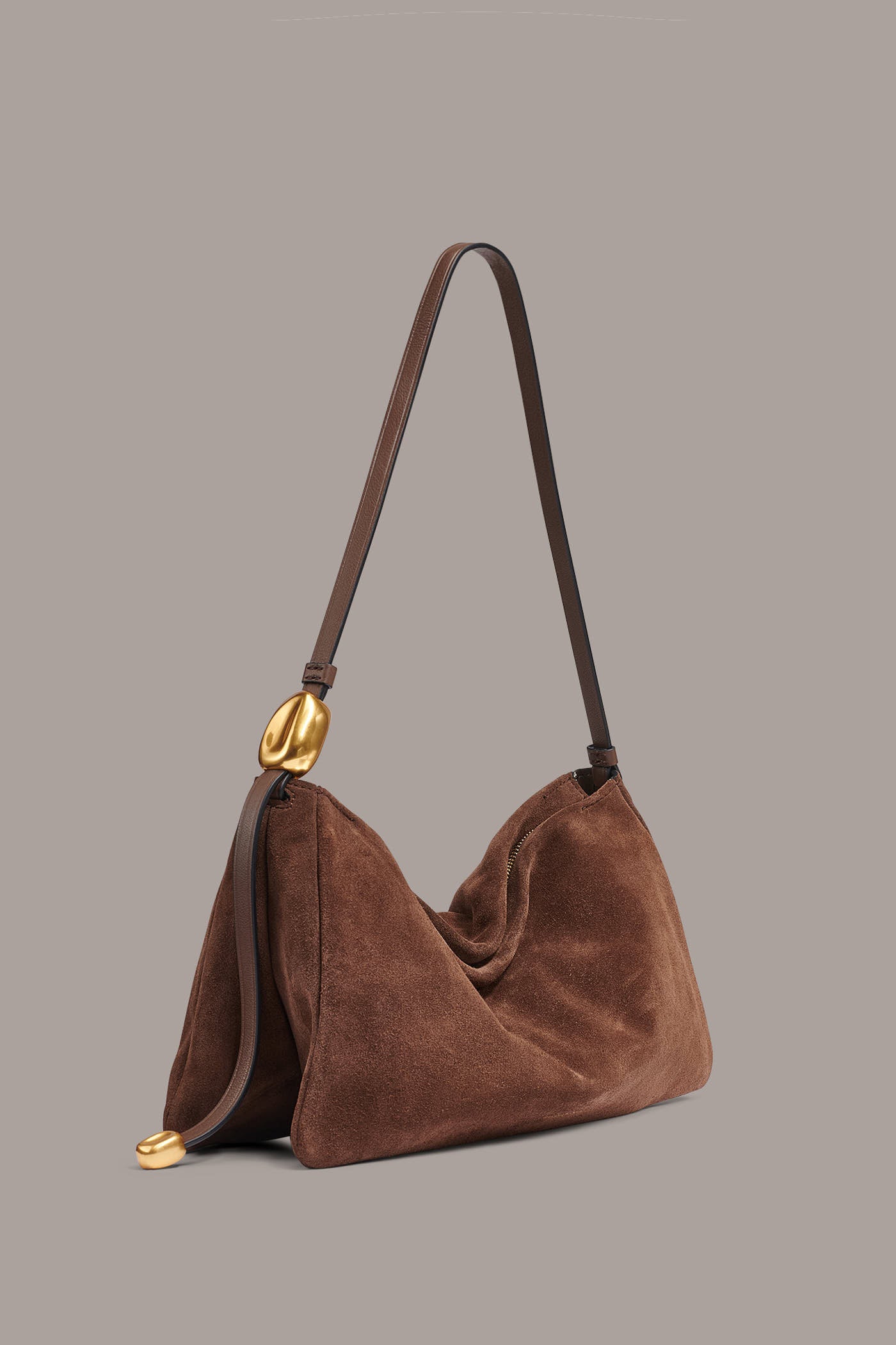 VELVET LARGE SHOULDER BAG (alternate view)
