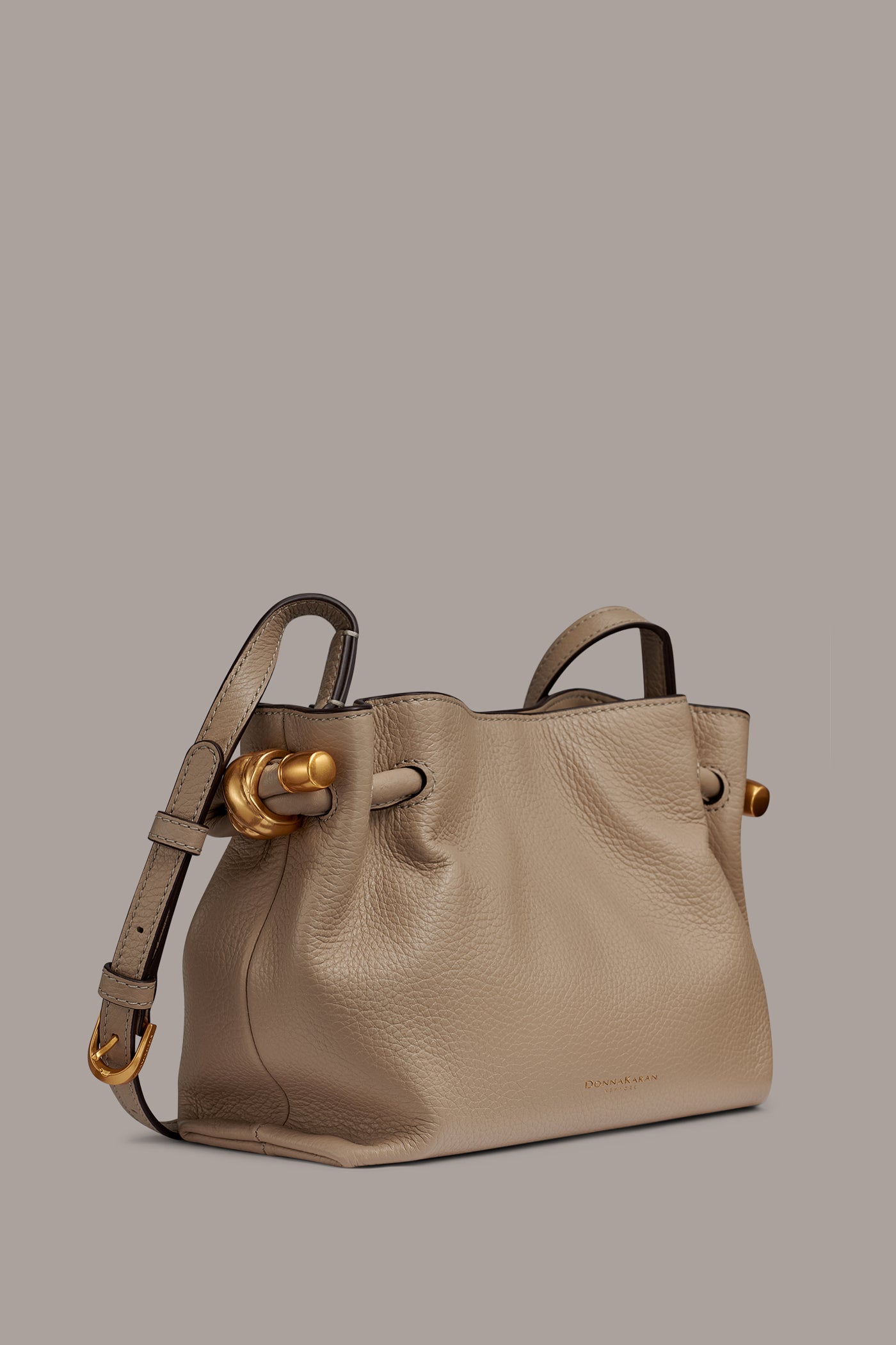 CASHMERE LEATHER CROSSBODY BAG VIEW 3