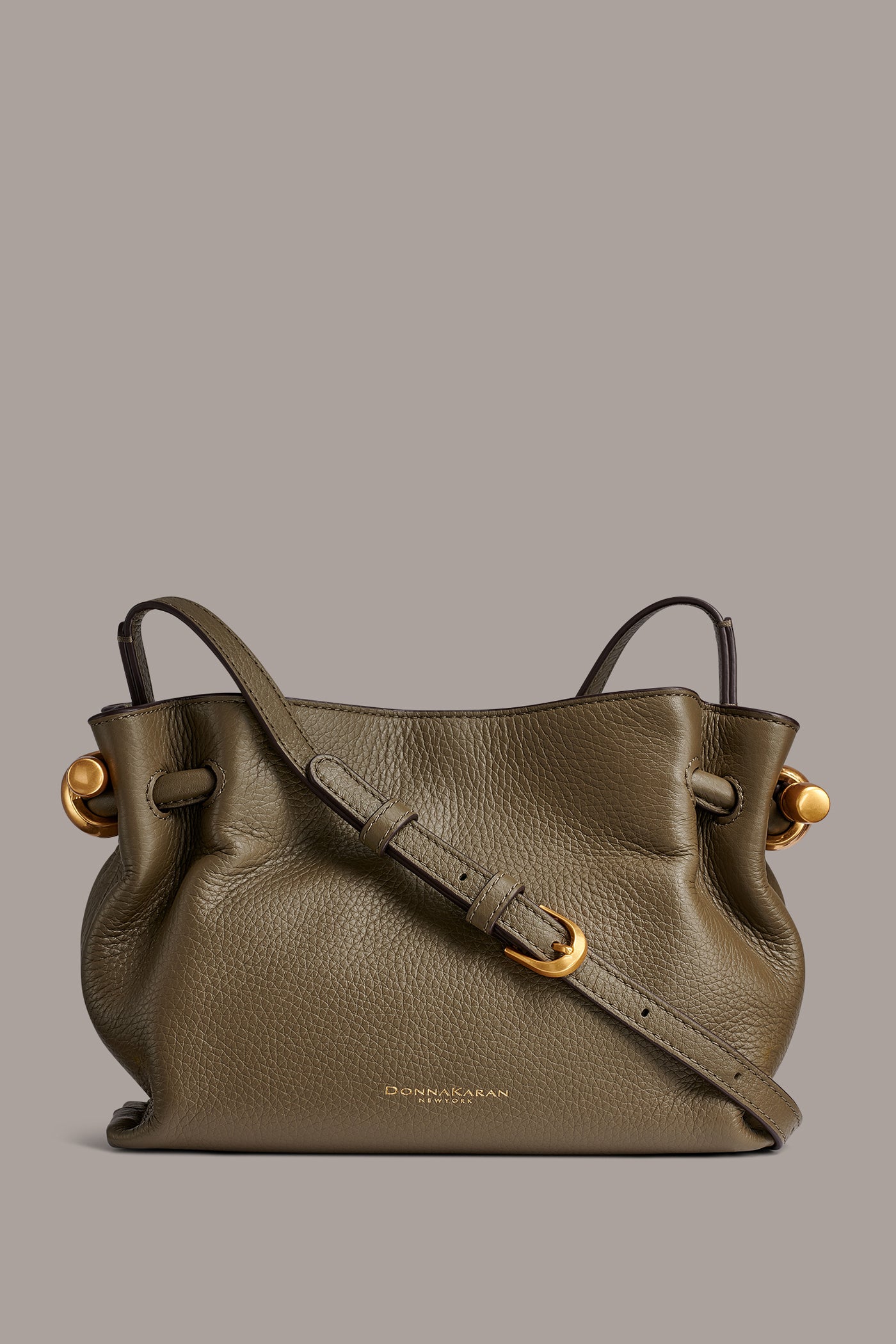 CASHMERE LEATHER CROSSBODY BAG VIEW 1