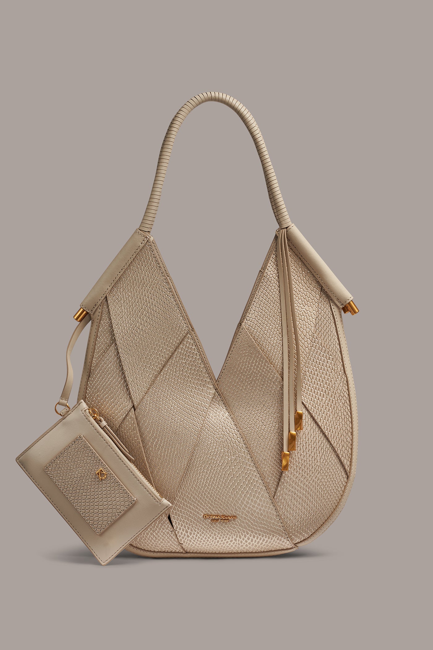 BALDWIN WOVEN LEATHER MINI SHOULDER BAG