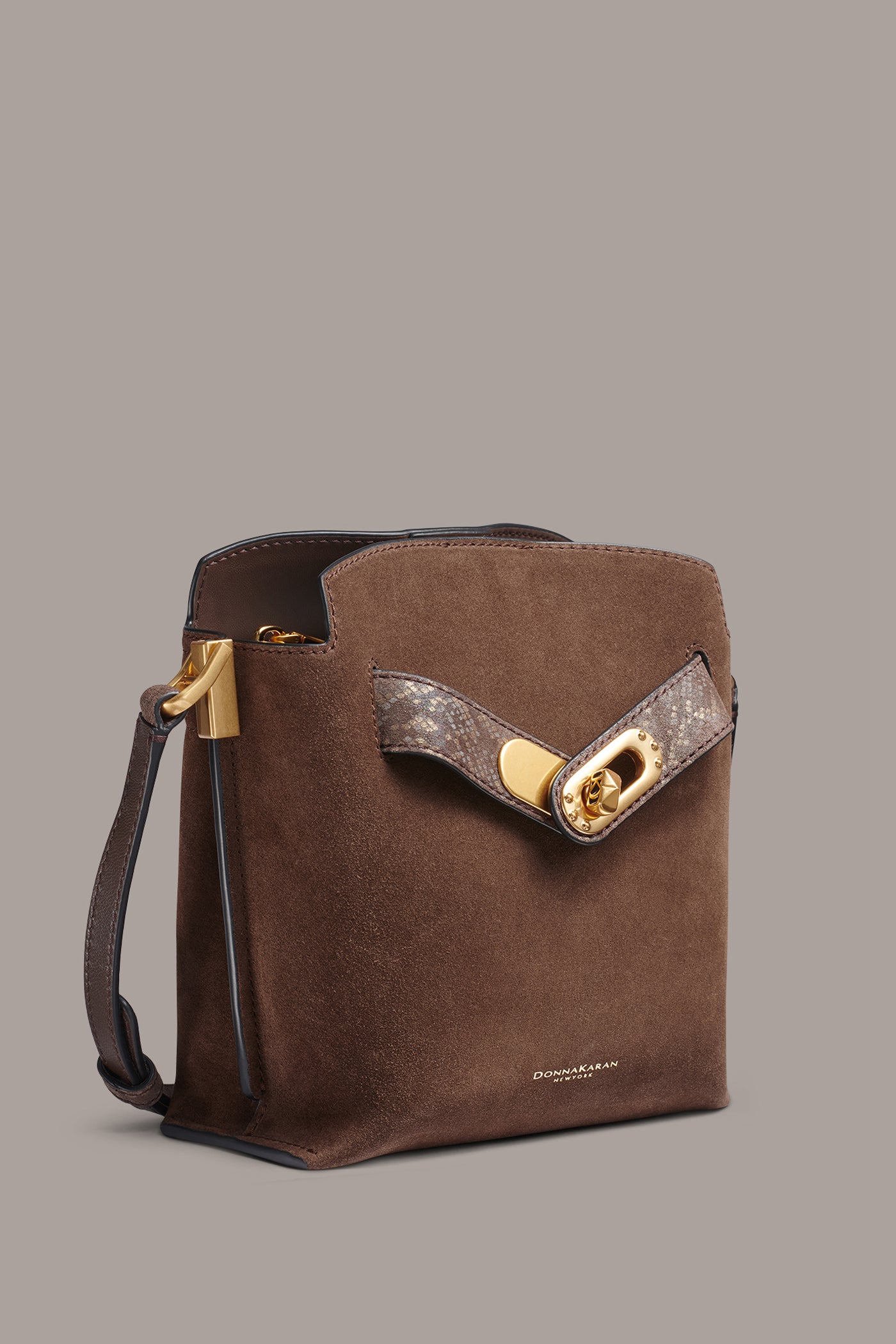 BRIDGEHAMPTON PYTHON SUEDE SMALL CROSSBODY VIEW 4 | Included in discounts