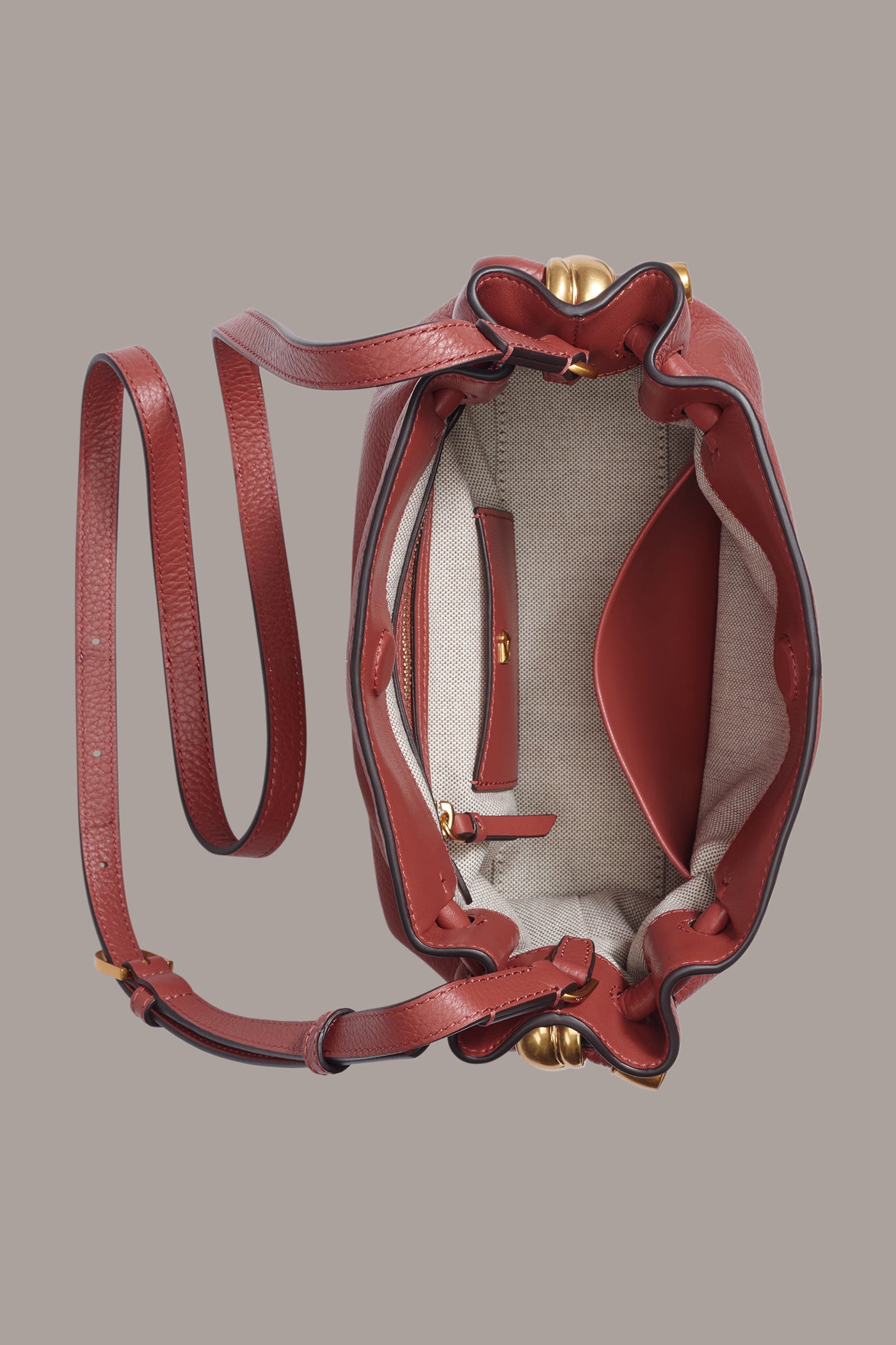 CASHMERE LEATHER CROSSBODY BAG VIEW 5 | New Bags