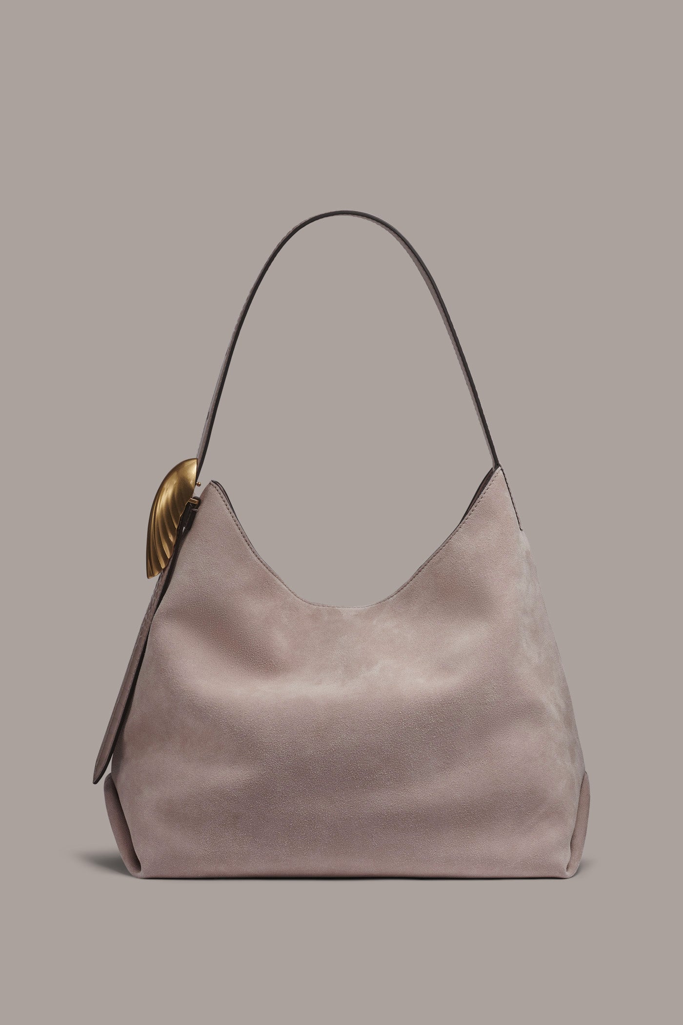 GEORGETTE SUEDE SHOULDER BAG VIEW 3 | Bags