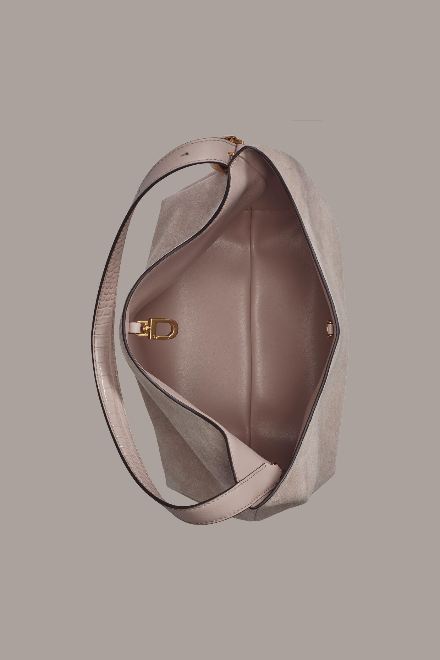 GEORGETTE SUEDE SHOULDER BAG VIEW 6 | Bags