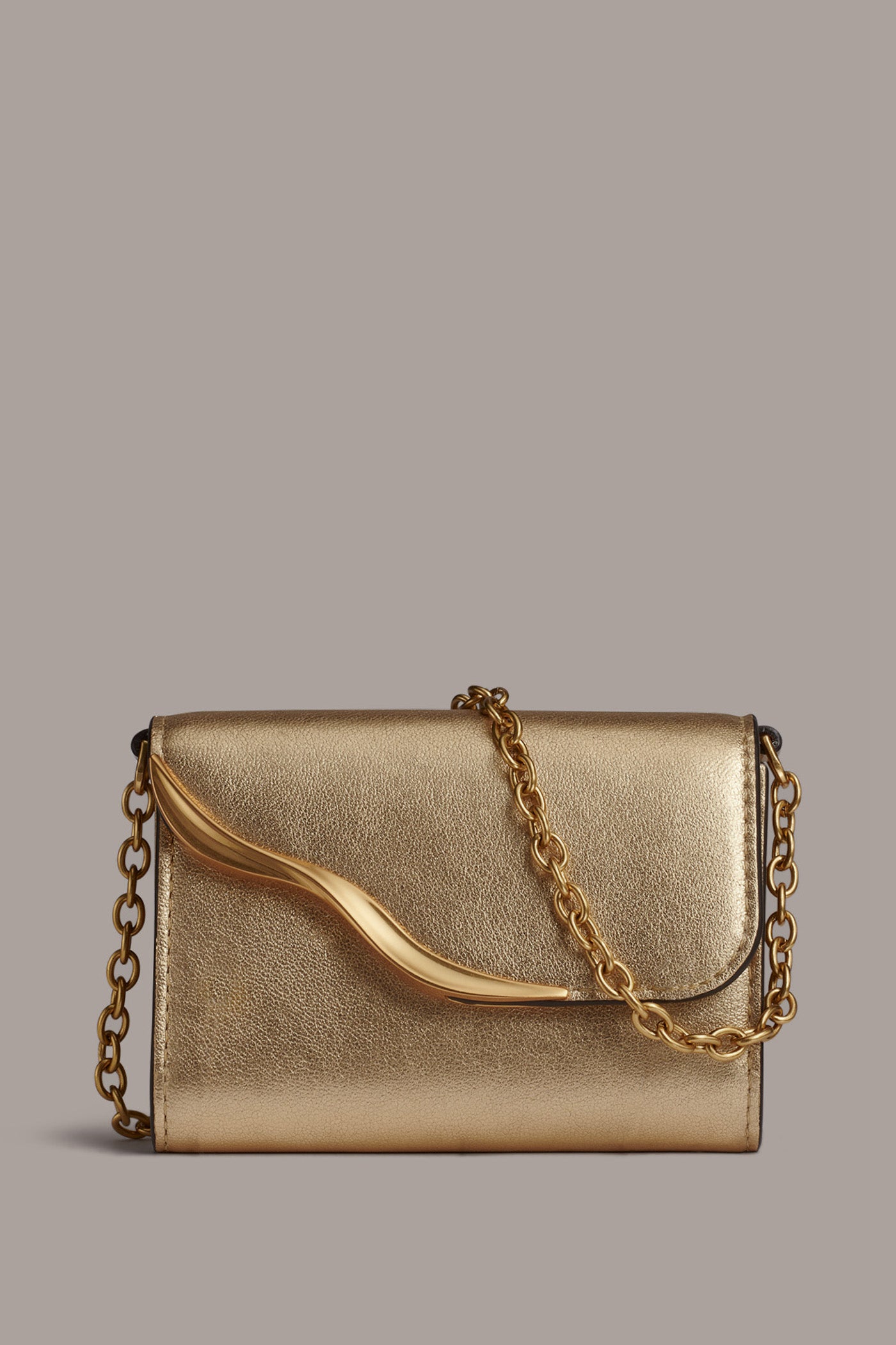 MALVERNE METALLIC MINI CROSSBODY BAG | View 1 | Wallets
