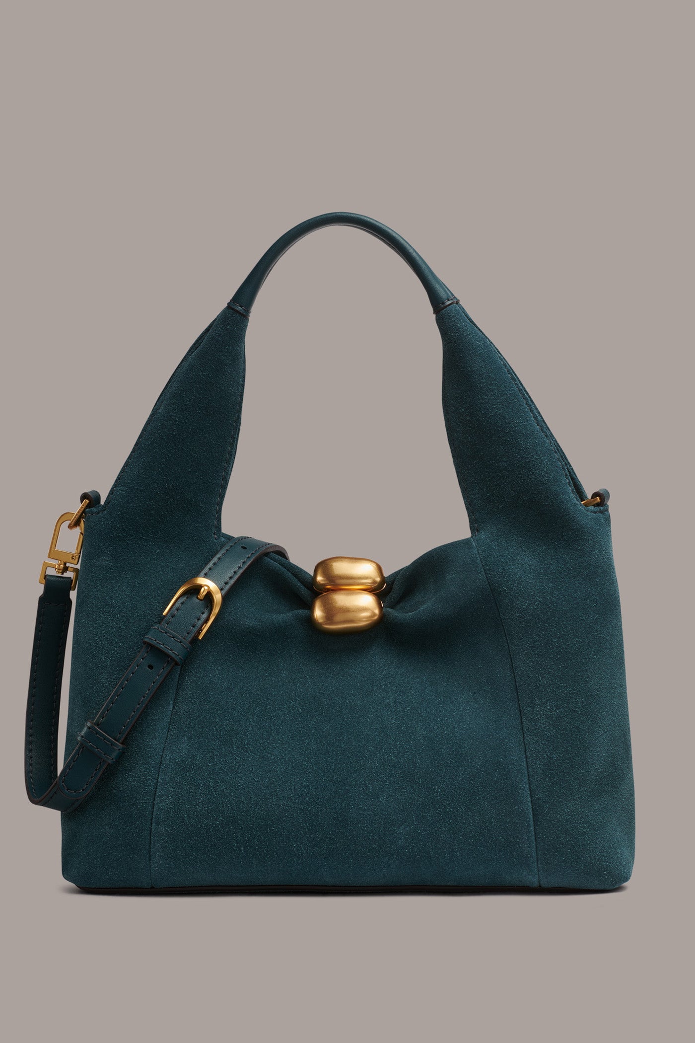 ORGANZA SUEDE CROSSBODY BAG | View 1 | Bags