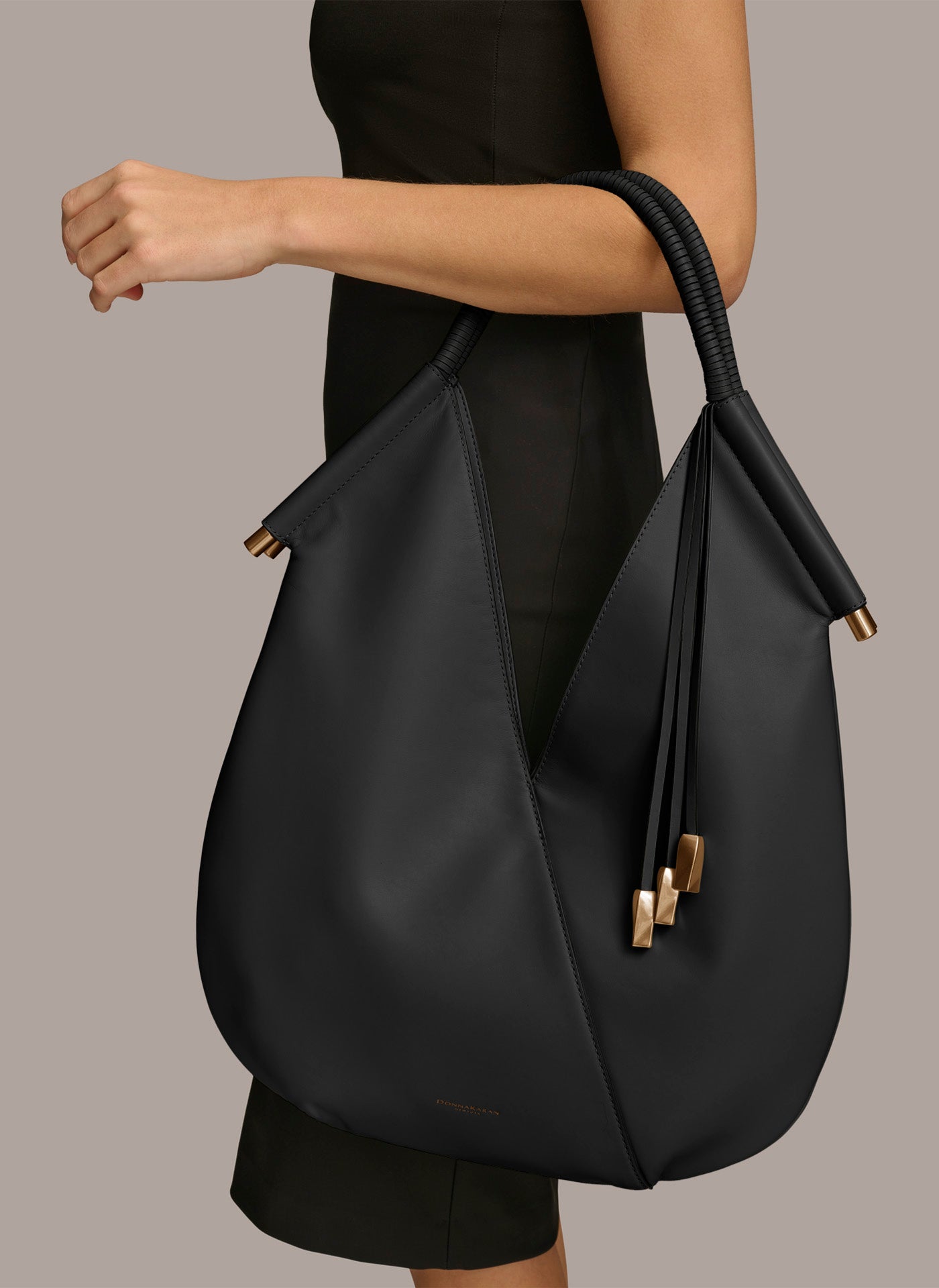 Voyou Large leather shoulder bag in brown - Givenchy | Mytheresa