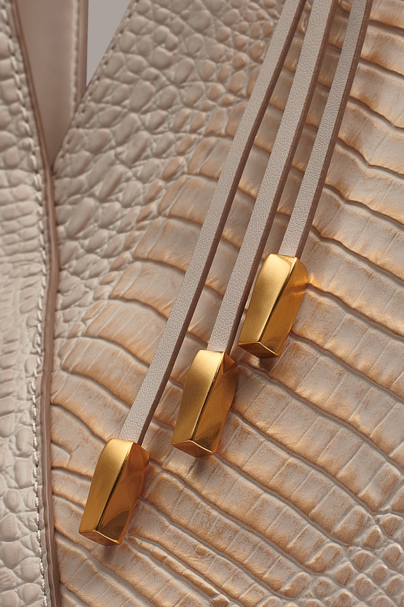 BALDWIN CROC-EFFECT LEATHER MINI SHOULDER BAG VIEW 4