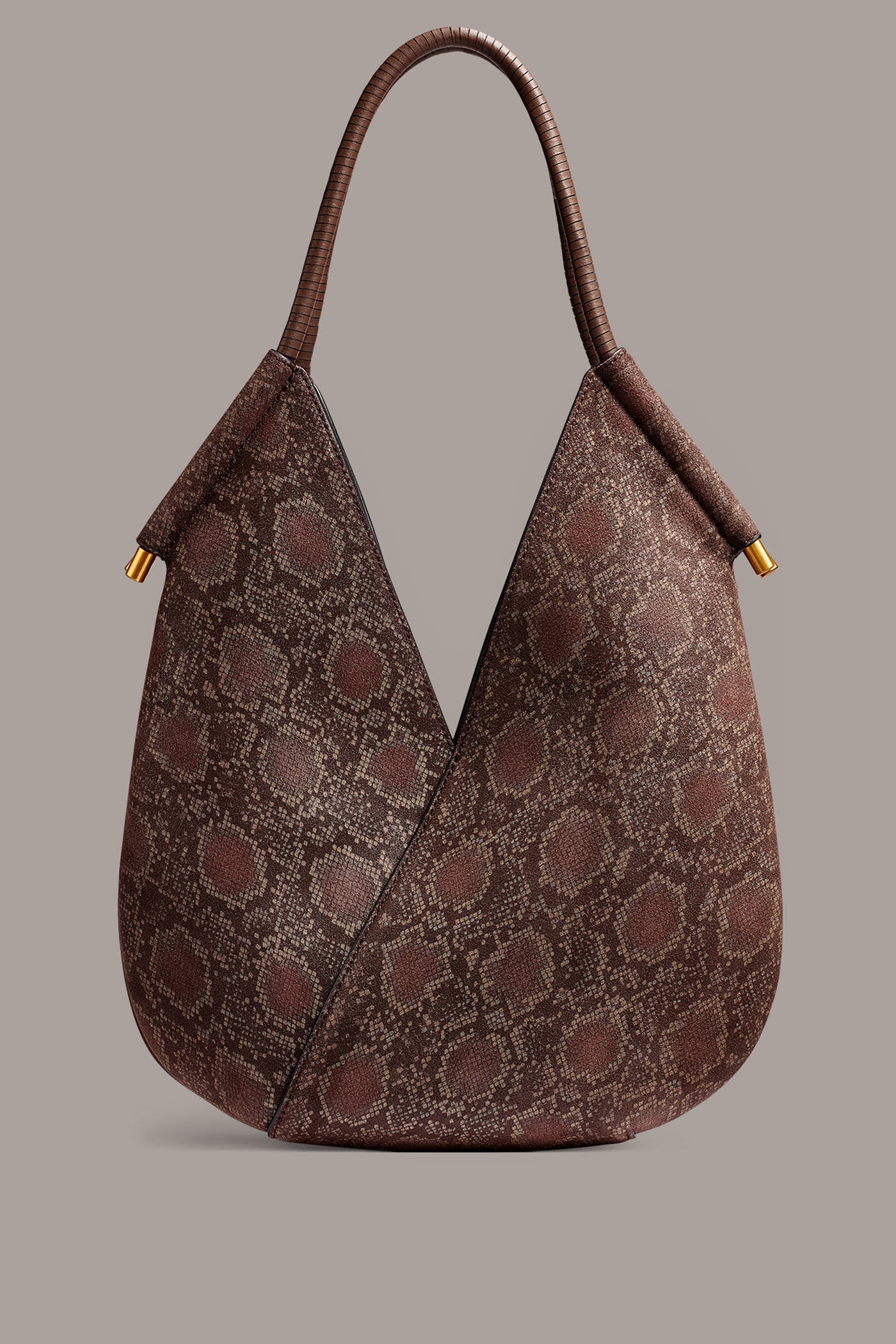 BALDWIN SNAKE-EFFECT LEATHER MINI SHOULDER BAG VIEW 5