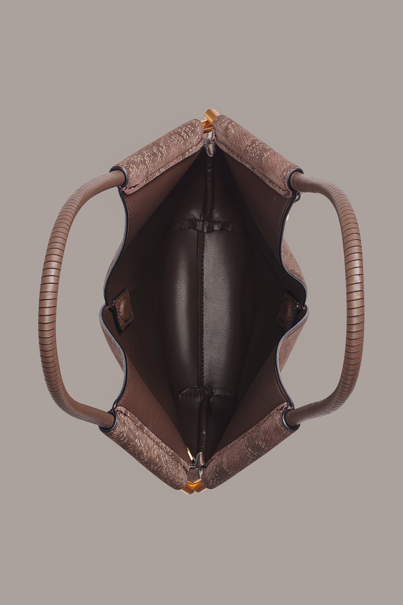 BALDWIN SNAKE-EFFECT LEATHER MINI SHOULDER BAG VIEW 3