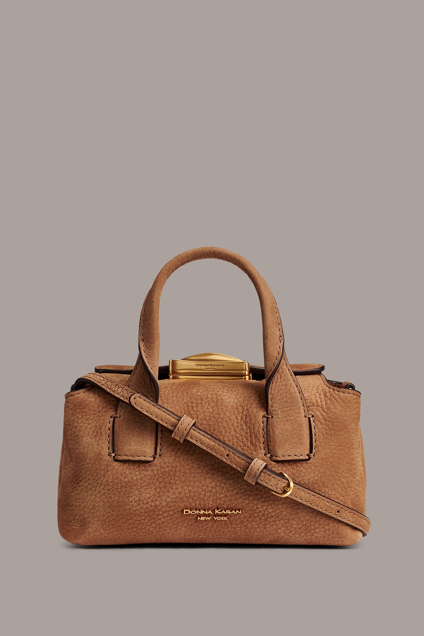 AMAGANSETT SUEDE MINI SATCHEL BAG VIEW 1