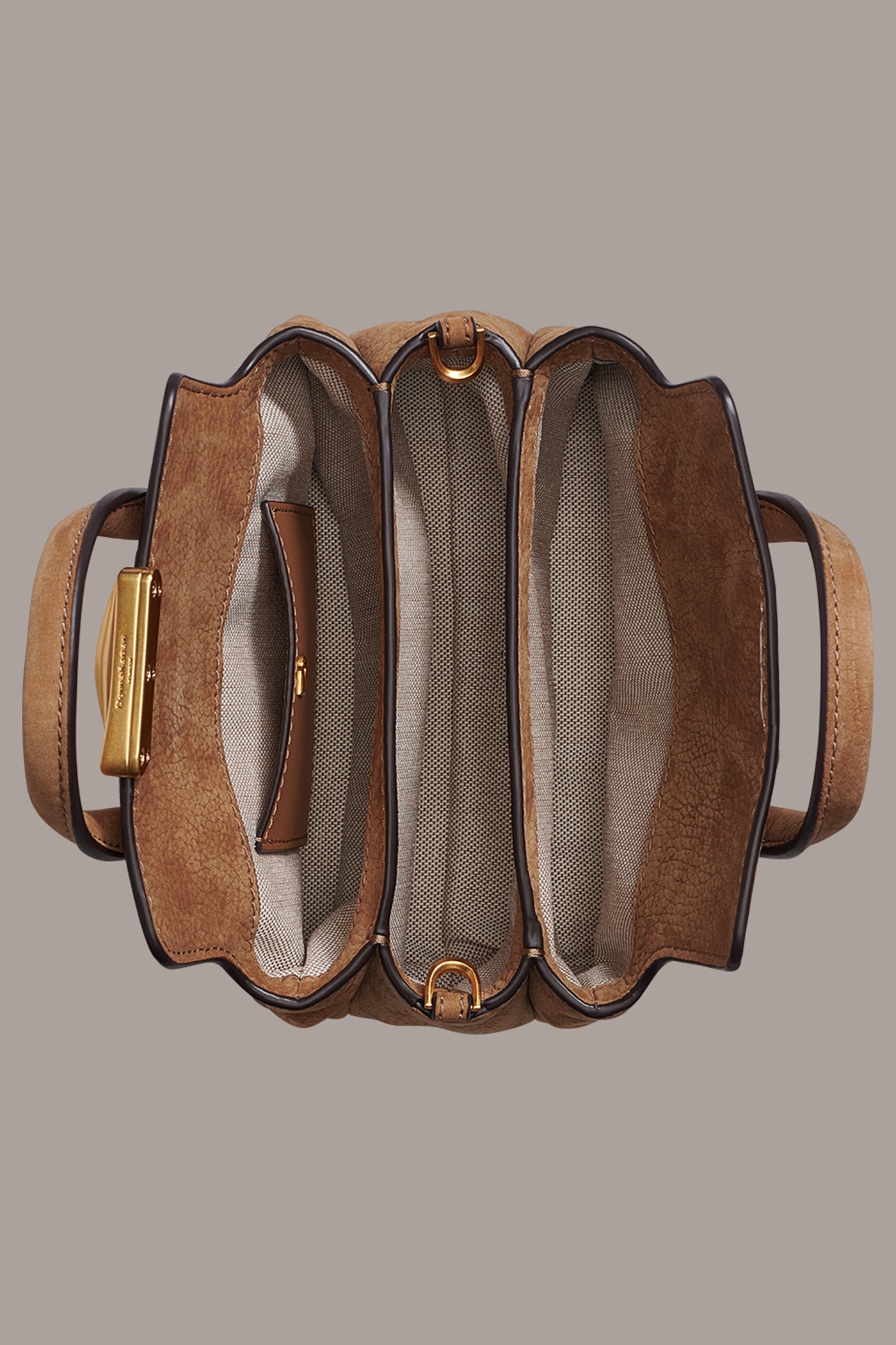 AMAGANSETT SUEDE MINI SATCHEL BAG VIEW 8