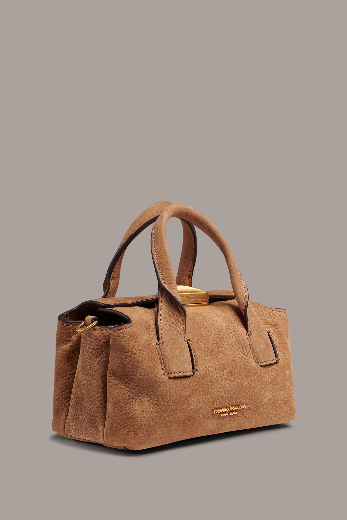 AMAGANSETT SUEDE MINI SATCHEL BAG VIEW 3