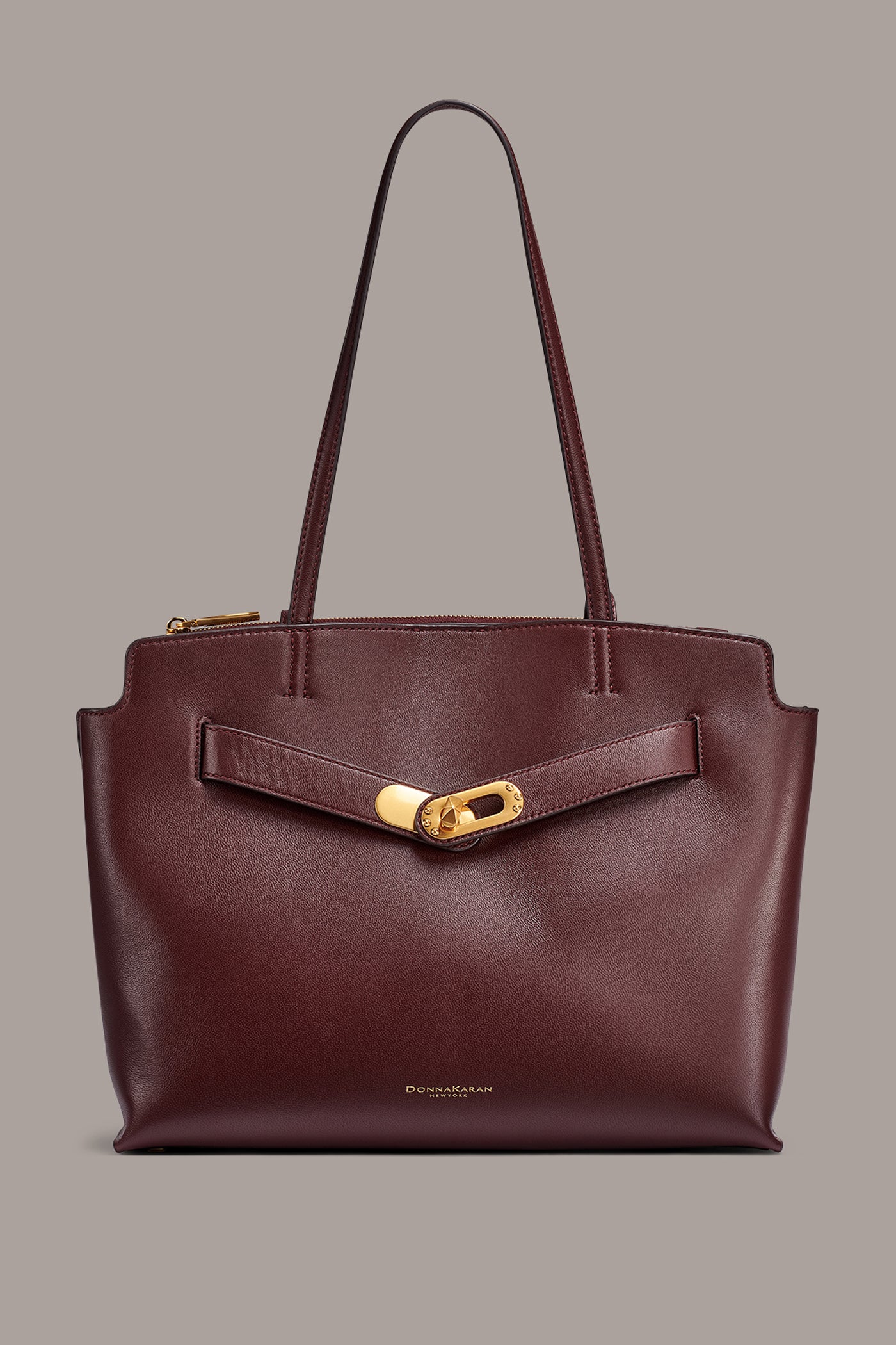 BRIDGEHAMPTON LEATHER TOTE VIEW 1