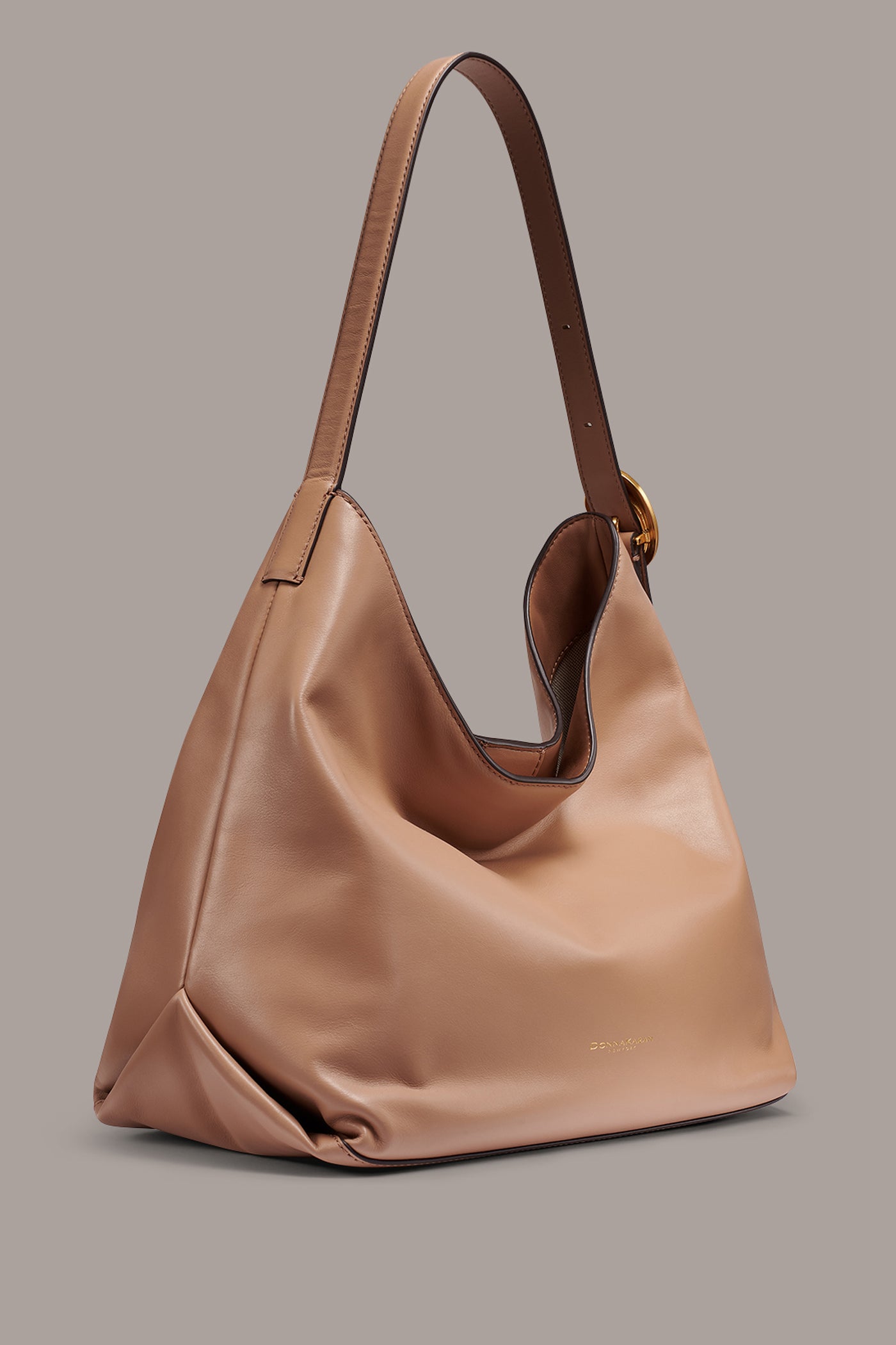 BROCADE LEATHER HOBO BAG VIEW 5