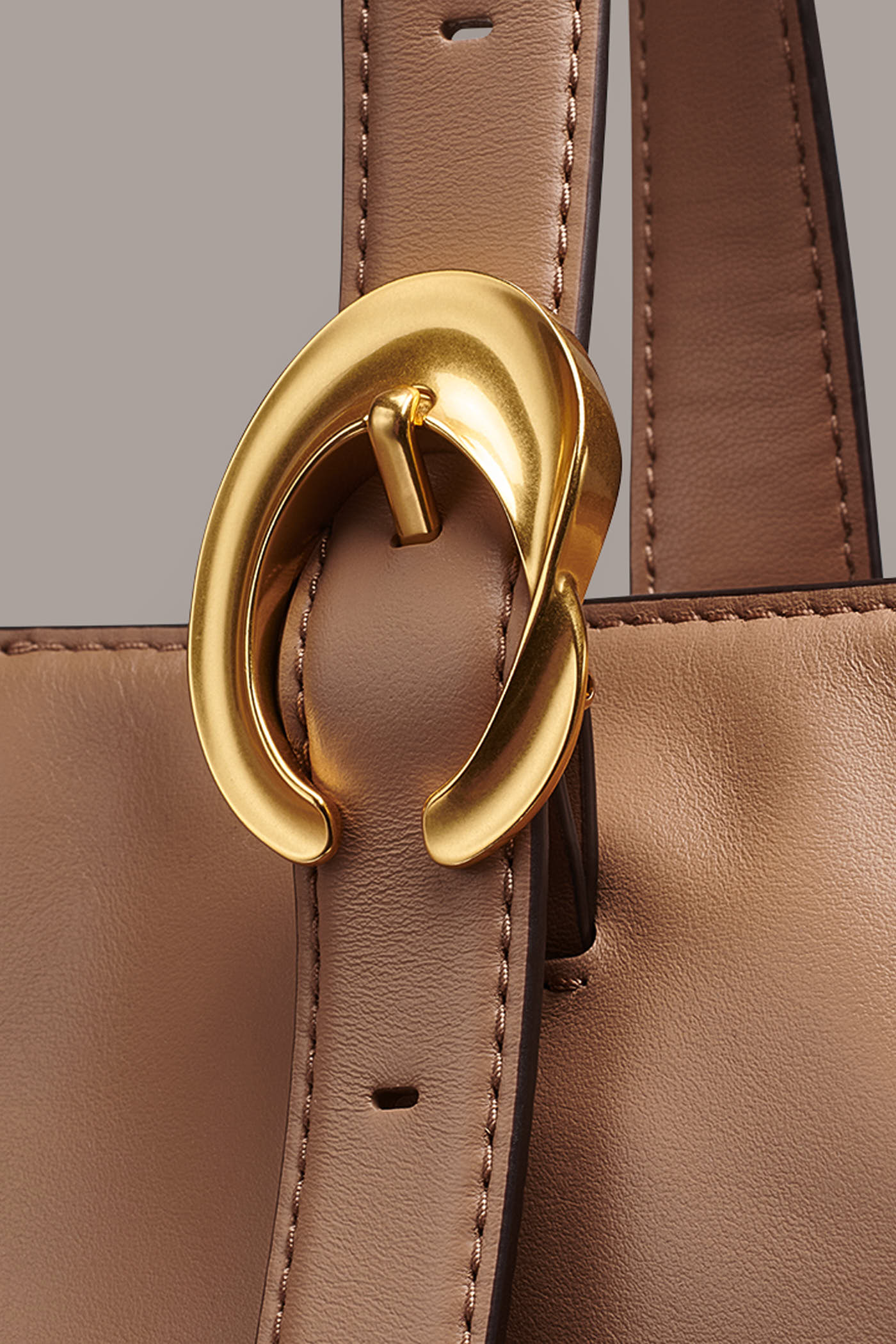 BROCADE LEATHER TOTE VIEW 3