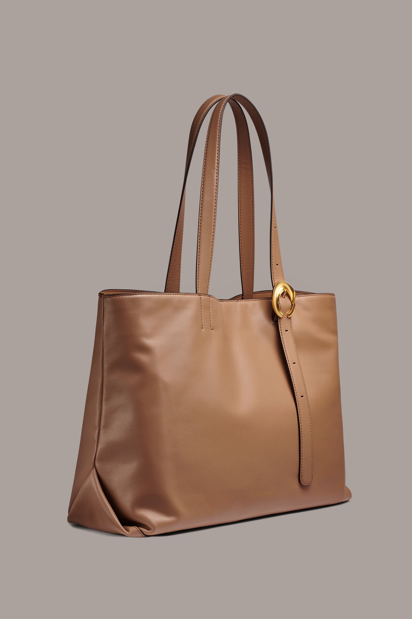 BROCADE LEATHER TOTE VIEW 4
